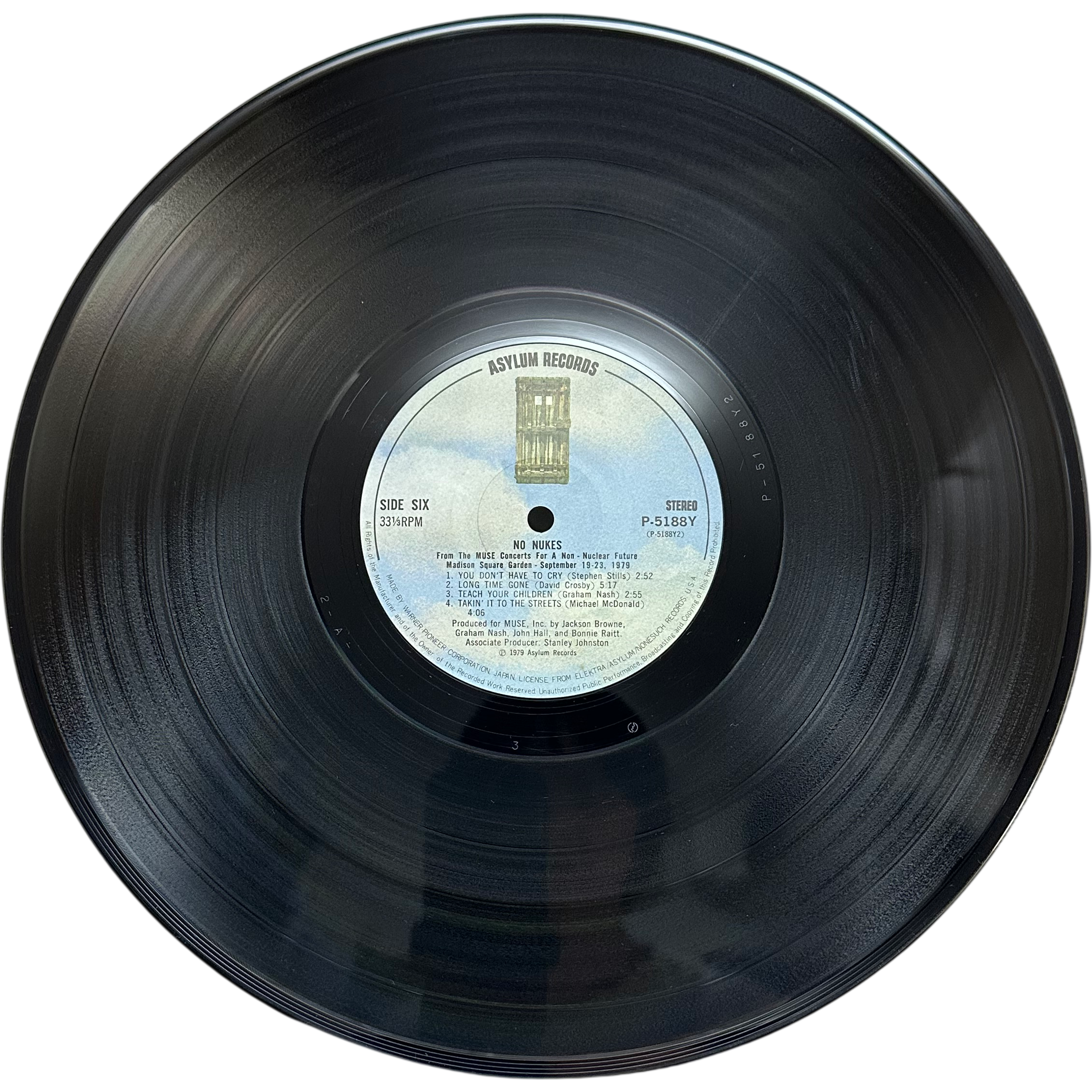 Various — No Nukes - From The Muse Concerts For A Non-Nuclear Future - Madison Square Garden - September 19-23, 1979 6
