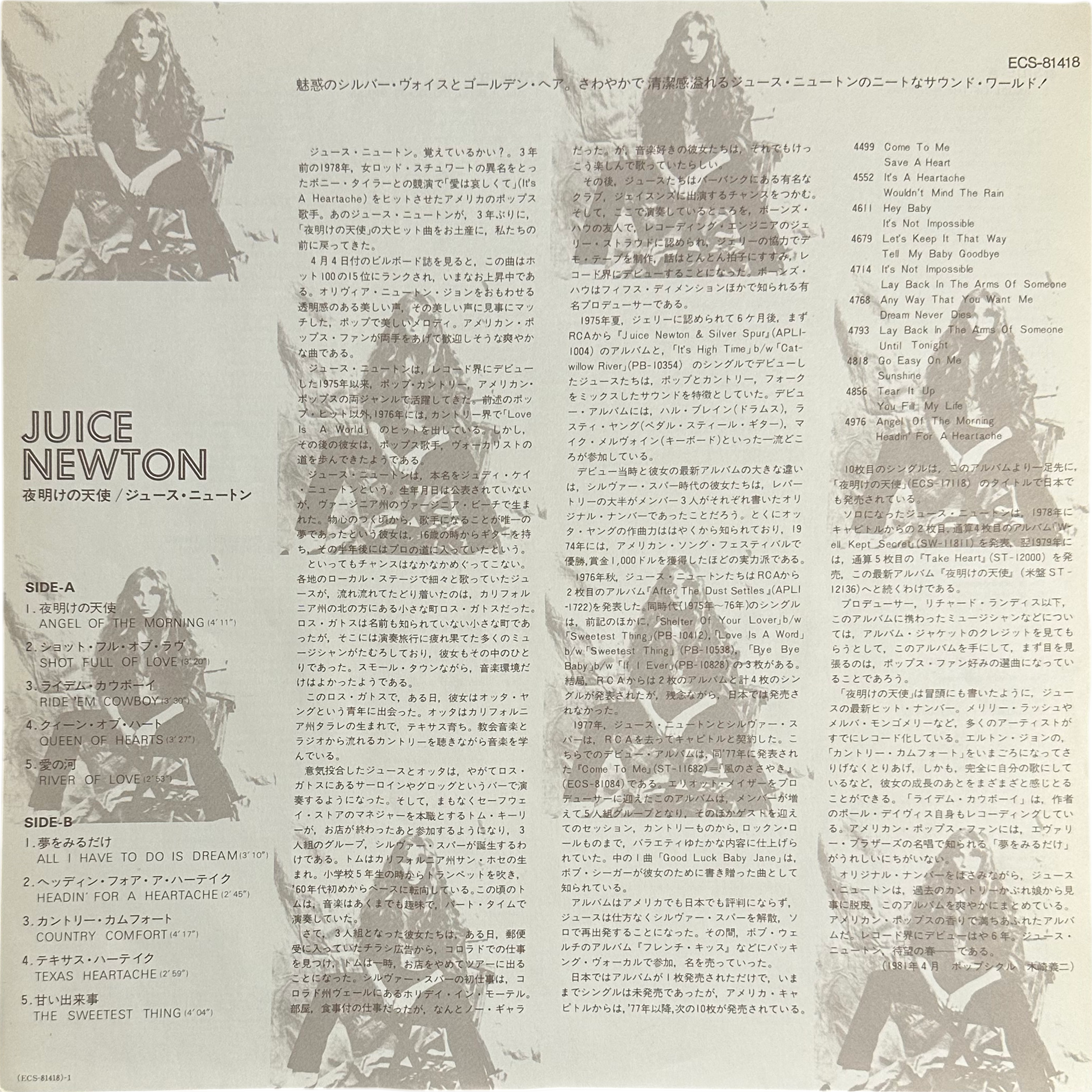 Juice Newton — Juice 4