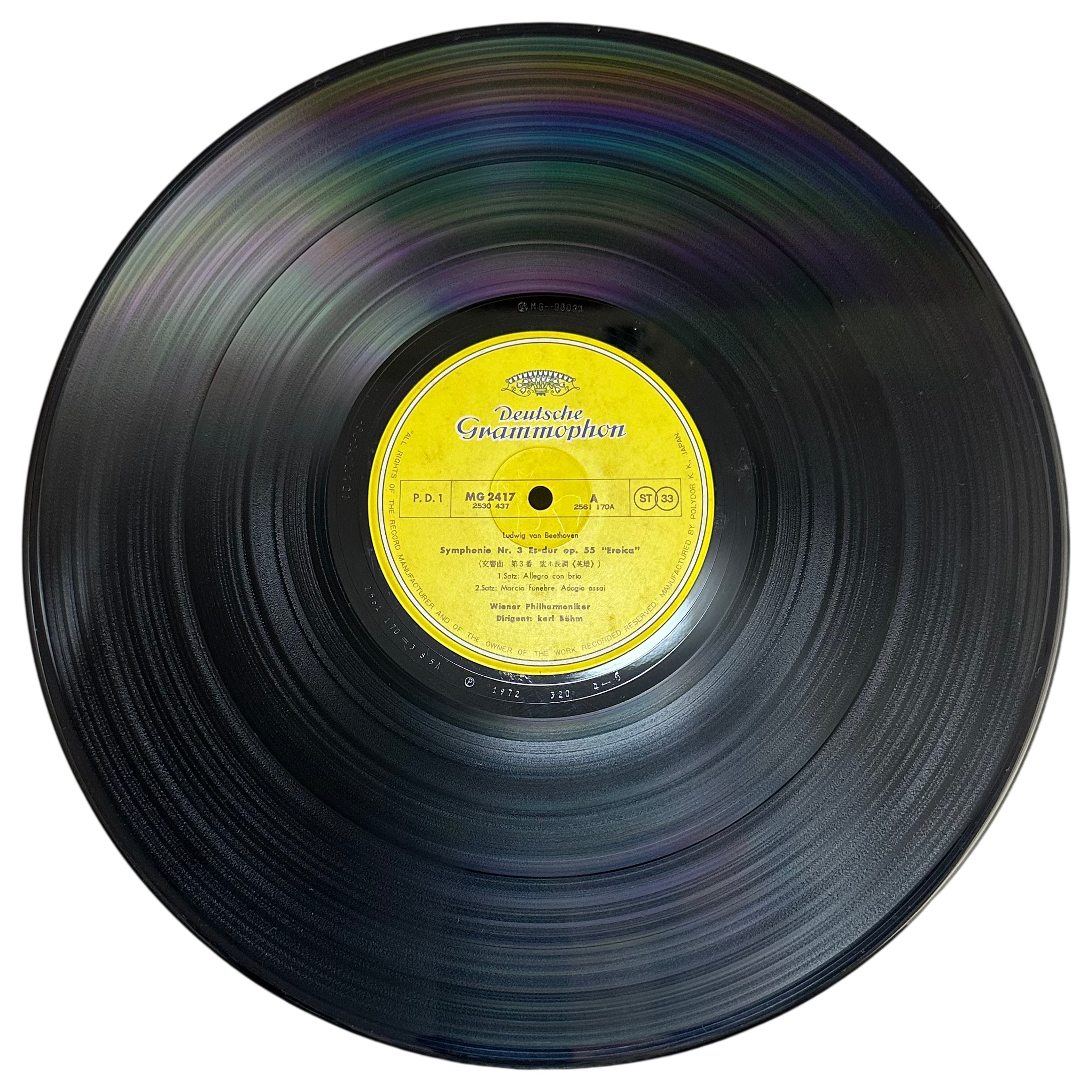 Karl Böhm,Ludwig van Beethoven,Wiener Philharmoniker — Symphonie Nr.3 Es-dur Op.55 »Eroica« = 交響曲 第3番《英雄》変ホ長調 作品55 3