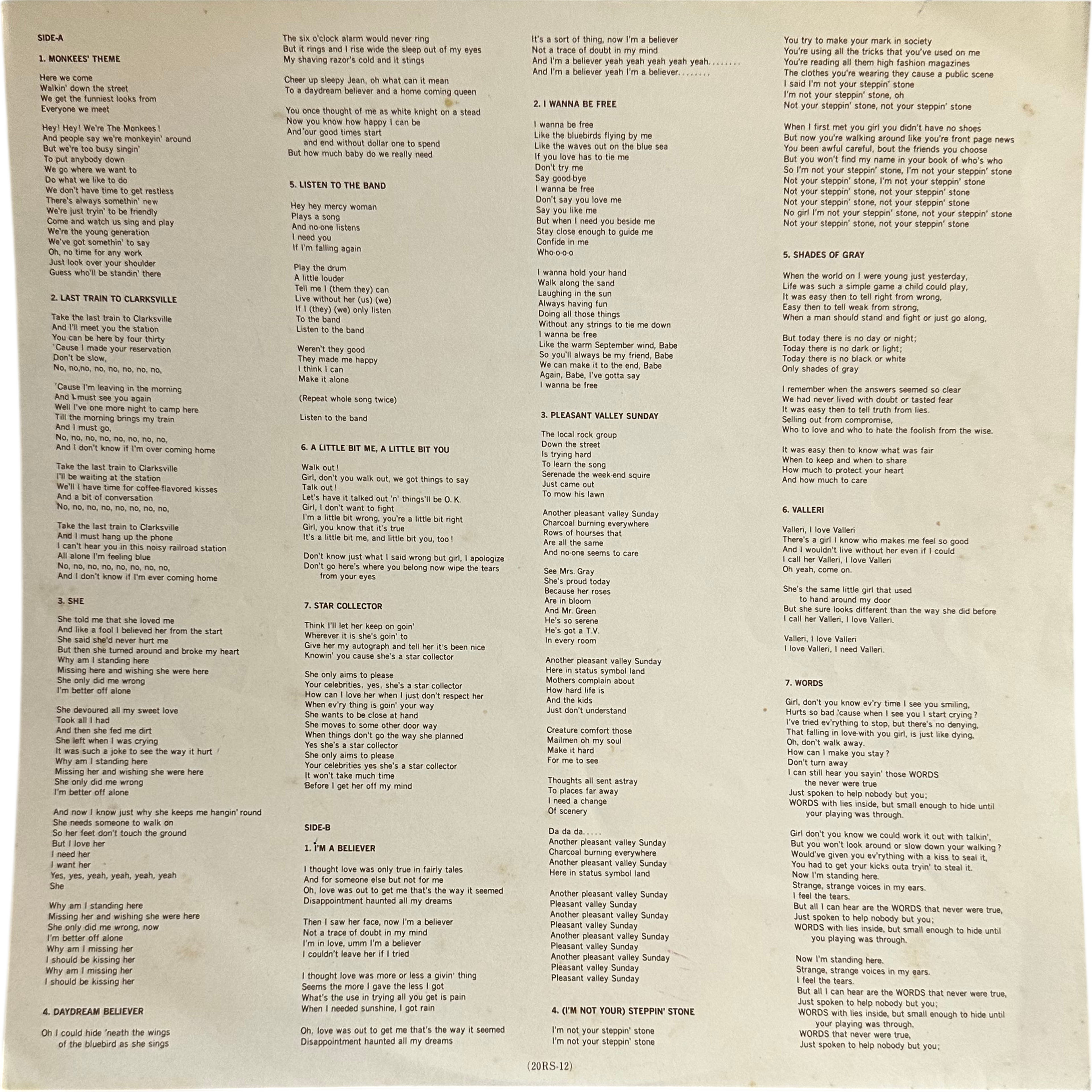 The Monkees — The Best 4
