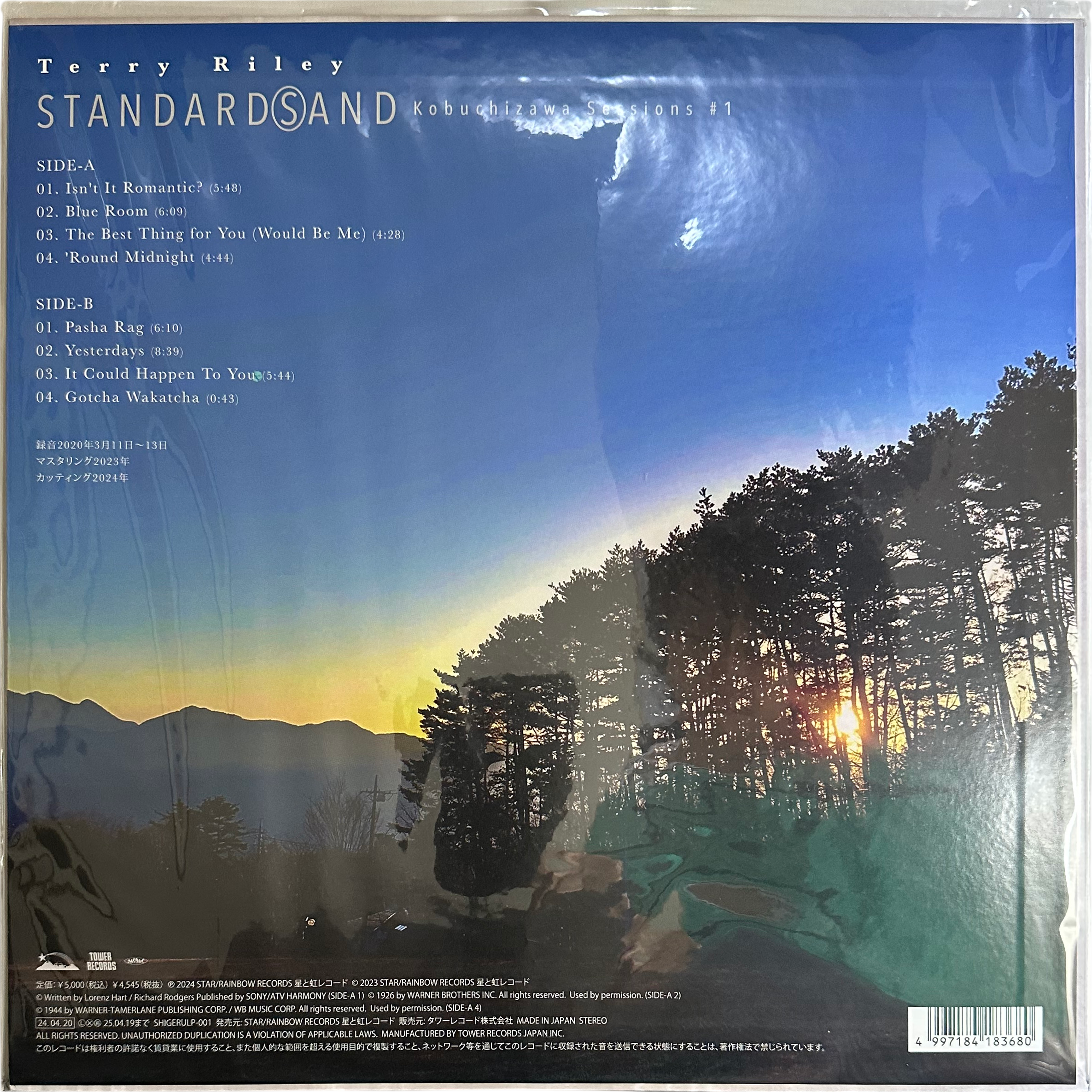 Terry Riley — Standard(S)And - Kobuchizawa Sessions #1 - 2