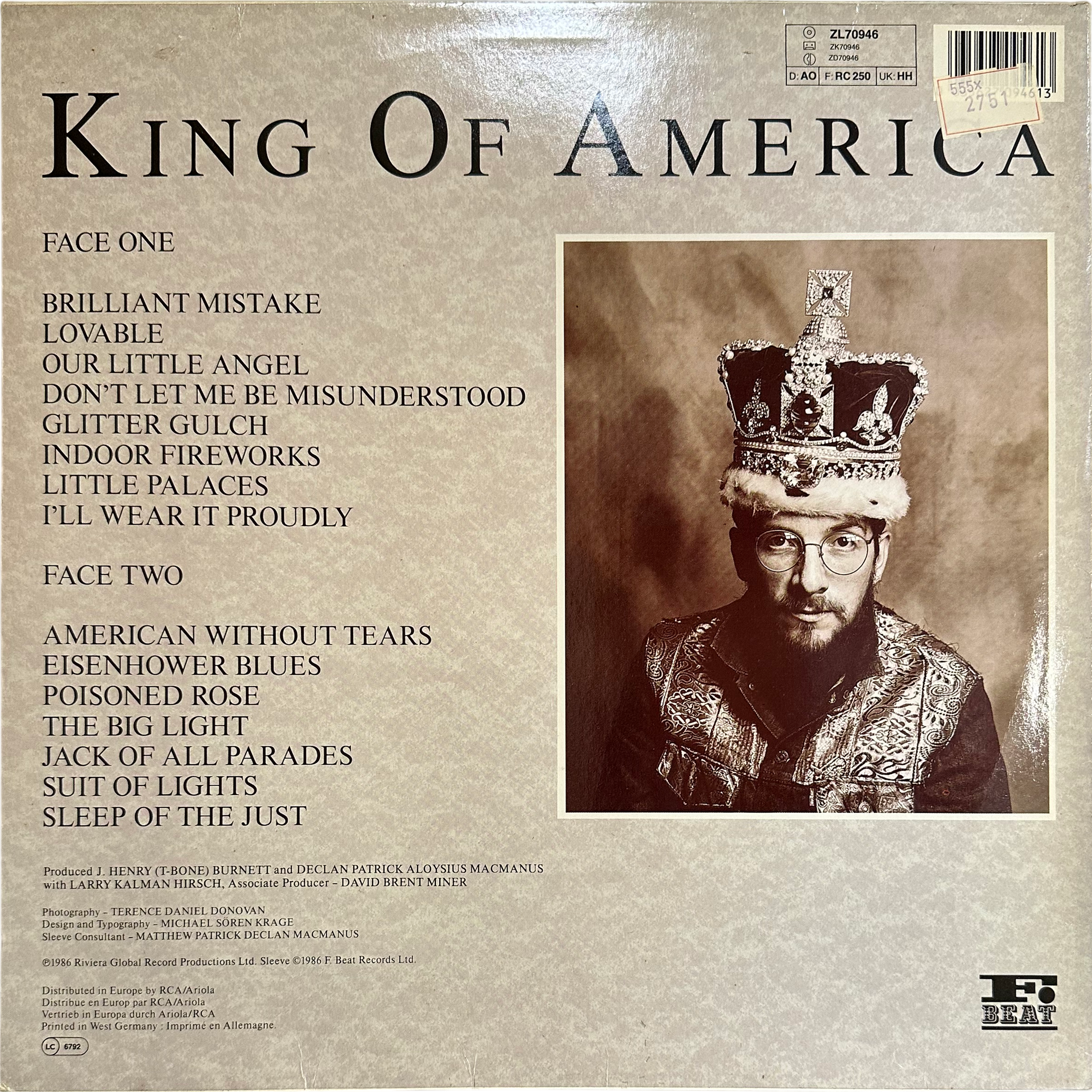 The Attractions,The Confederates,The Costello Show — King Of America 2