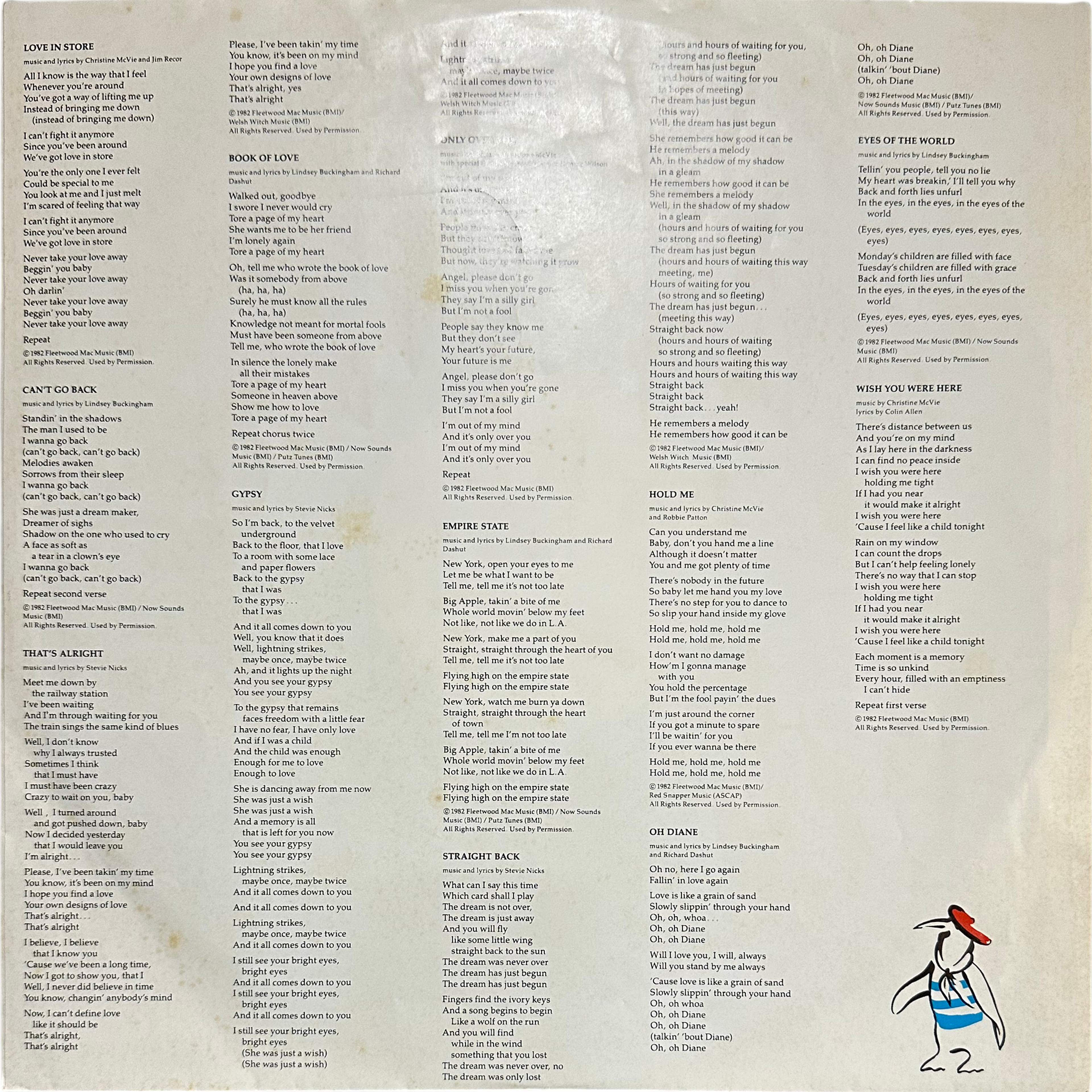 Fleetwood Mac — Mirage 4