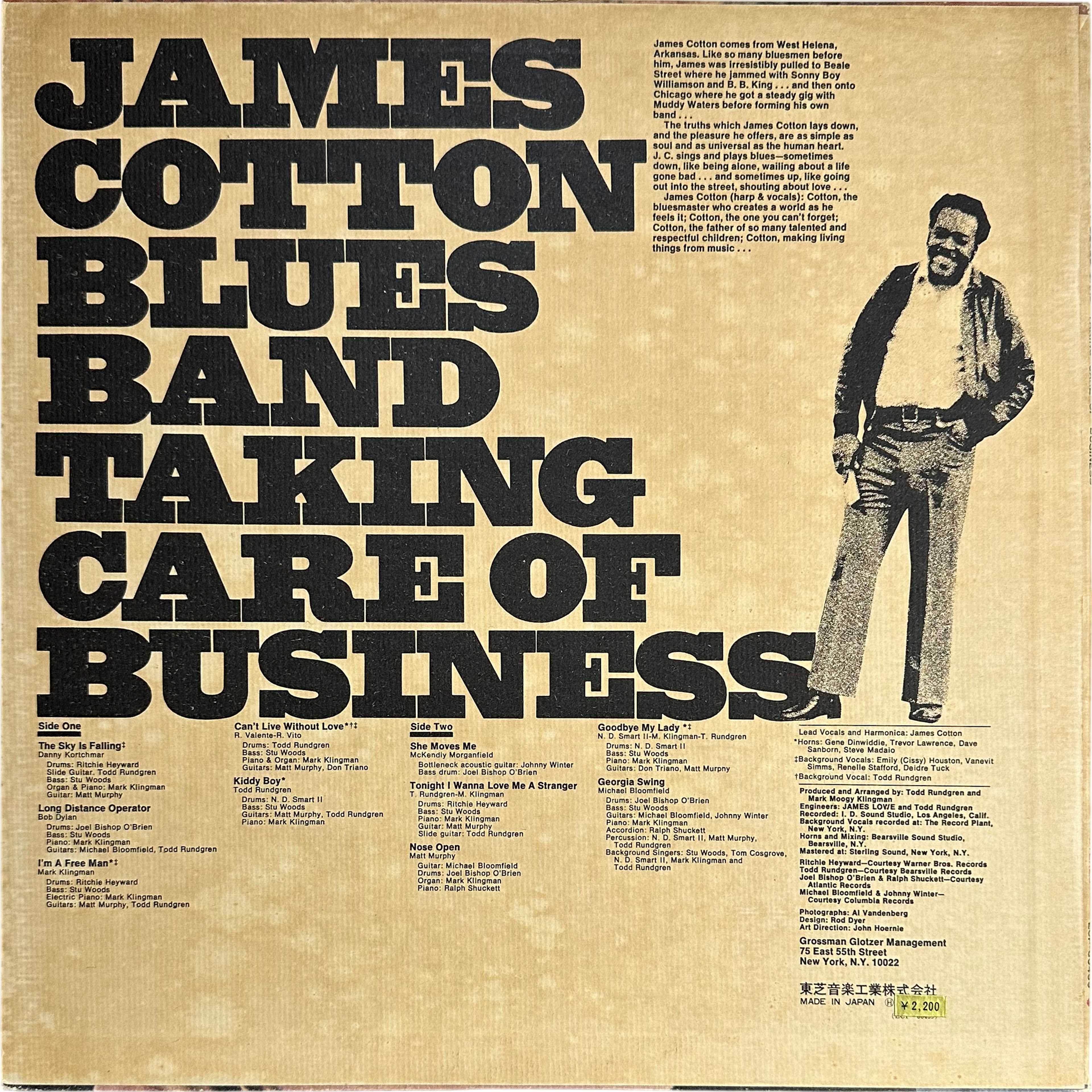 The James Cotton Blues Band — Taking Care Of Business 2