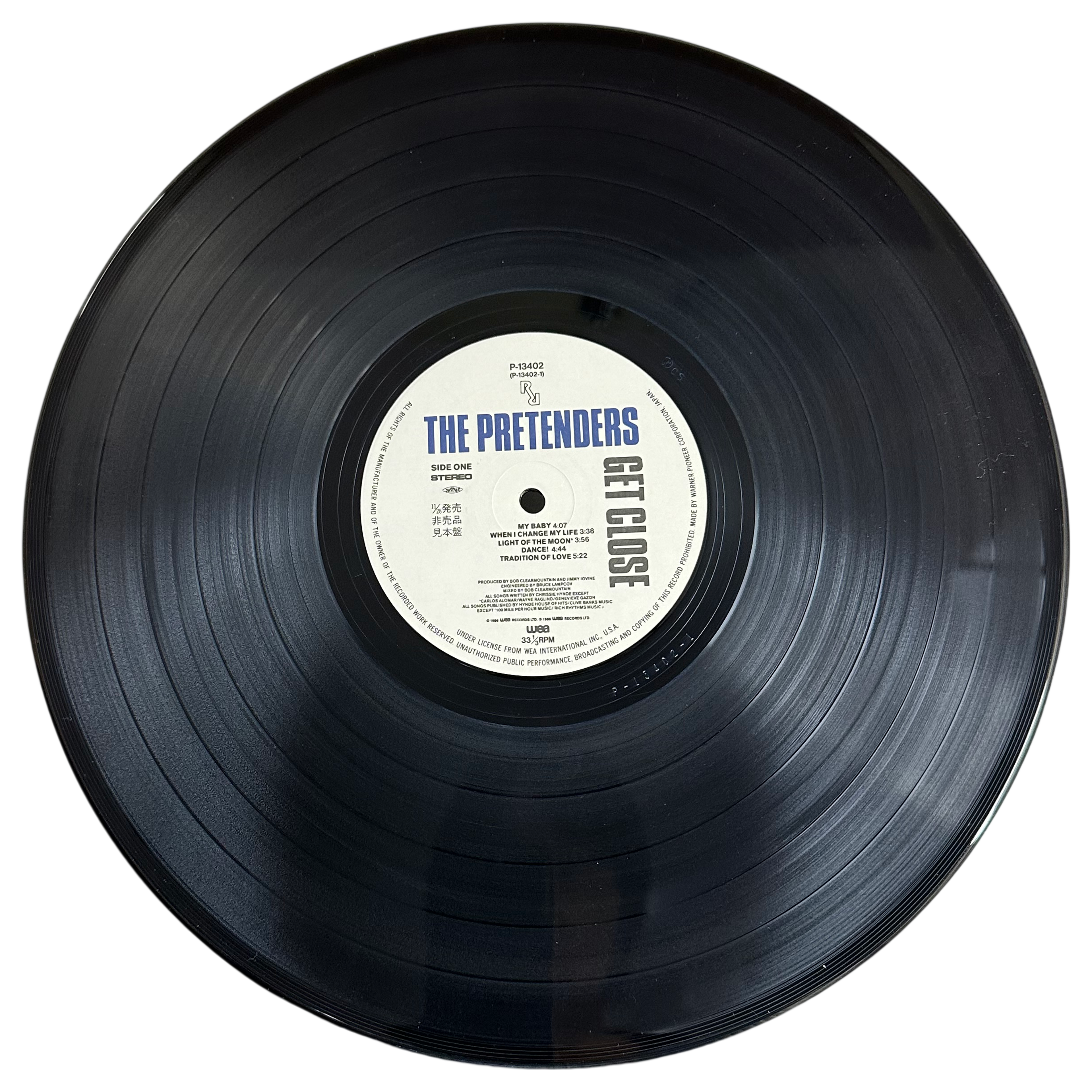 The Pretenders — Get Close = ゲット・クロース 3
