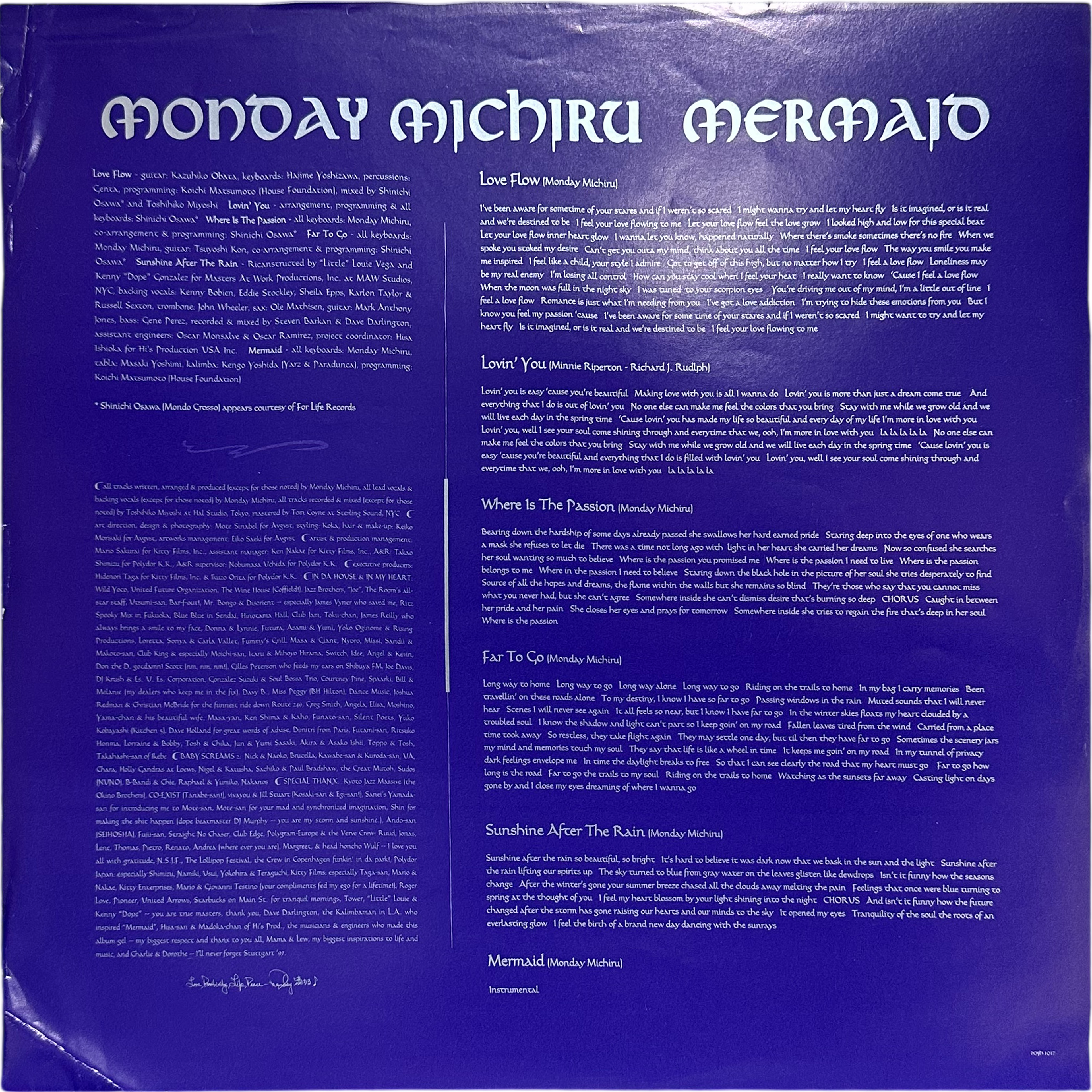 Monday Michiru — Mermaid 4