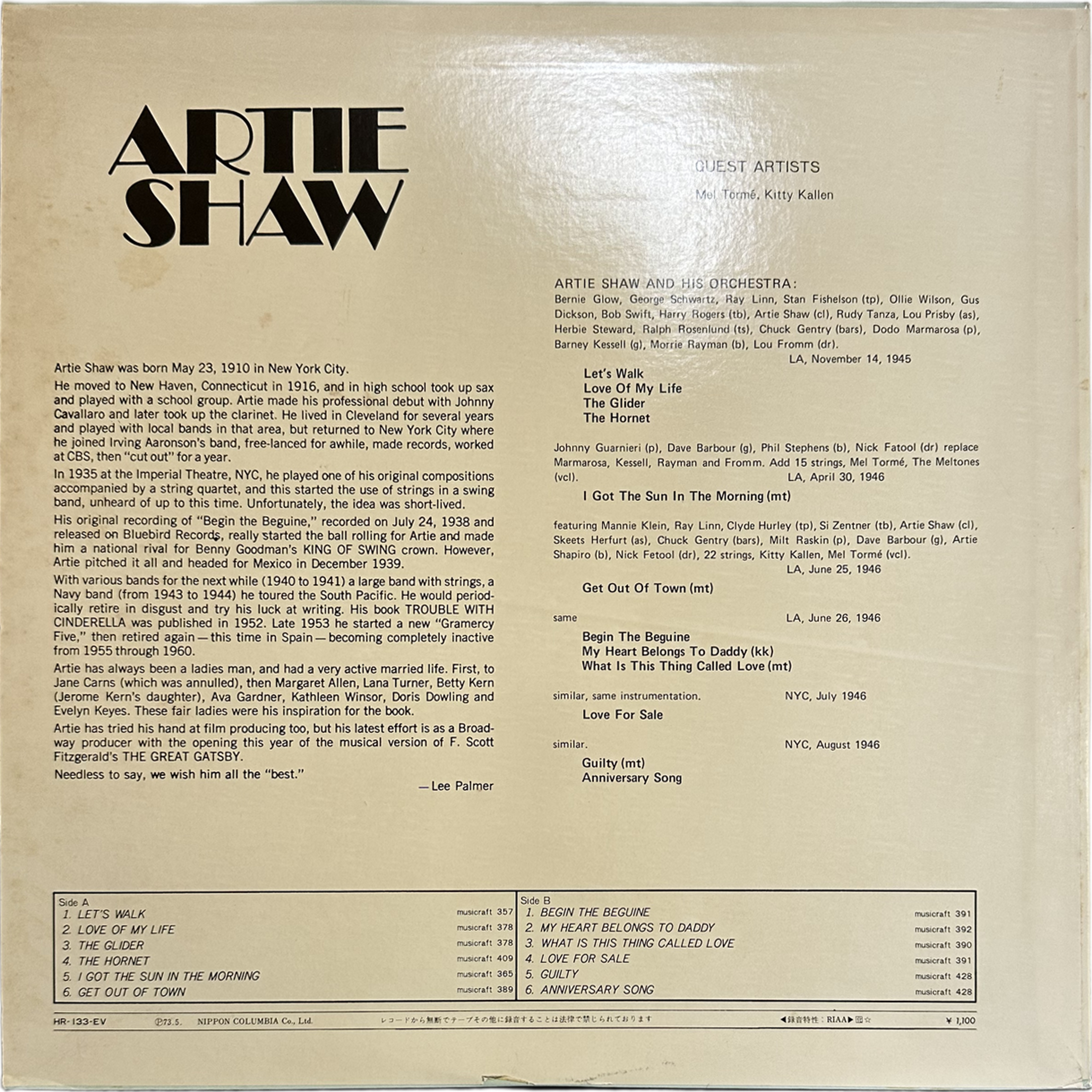 ARTIE　SHAW — THE BEST OF ARTIE SHAW 3