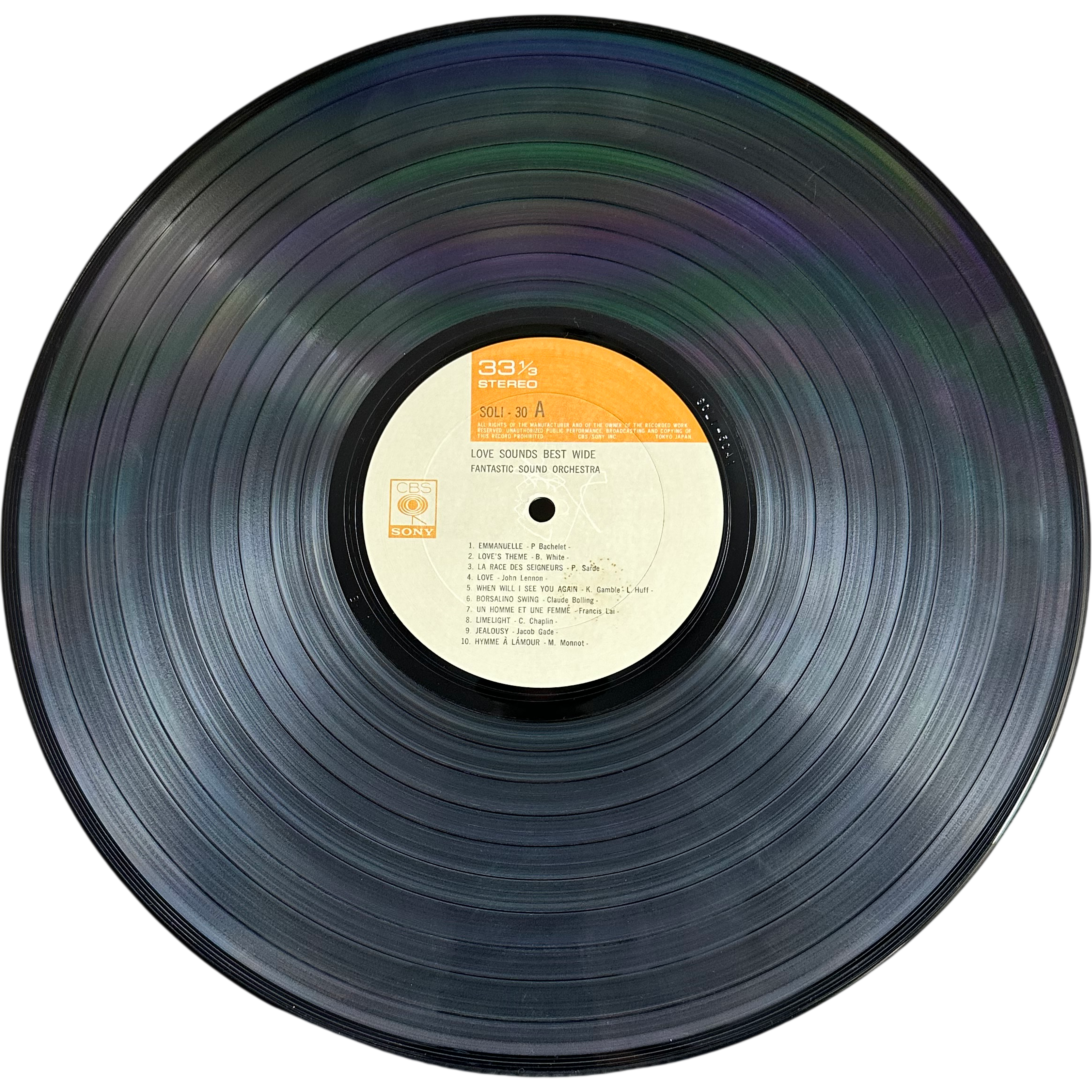 Gaston Rolland,John Lennon — LOVE SOUNDS BEST WIDE FANTASTIC SOUND ORCHESTRA 3