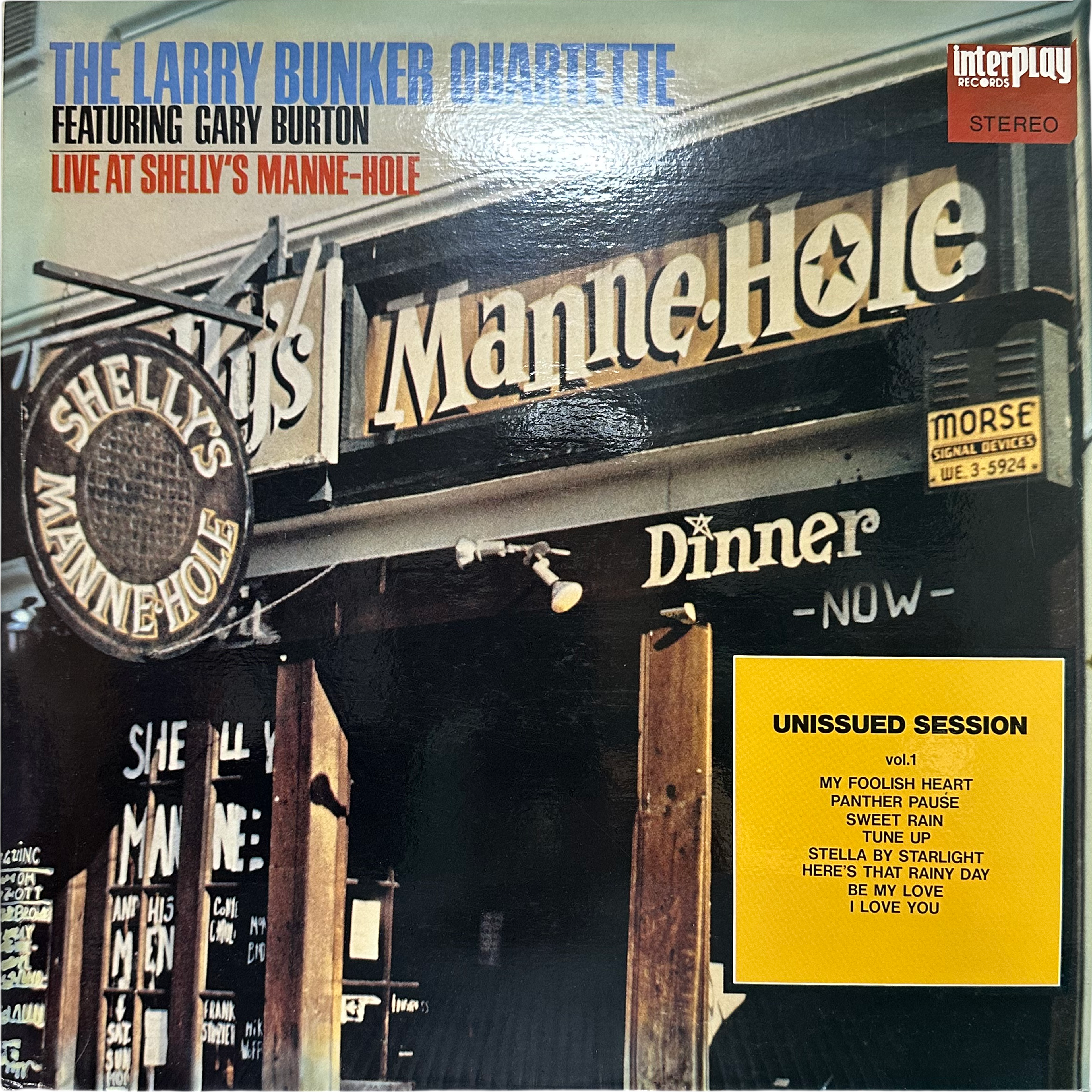 Larry Bunker — Live At Shelly's Manne-Hole Unissued Session Vol. 1