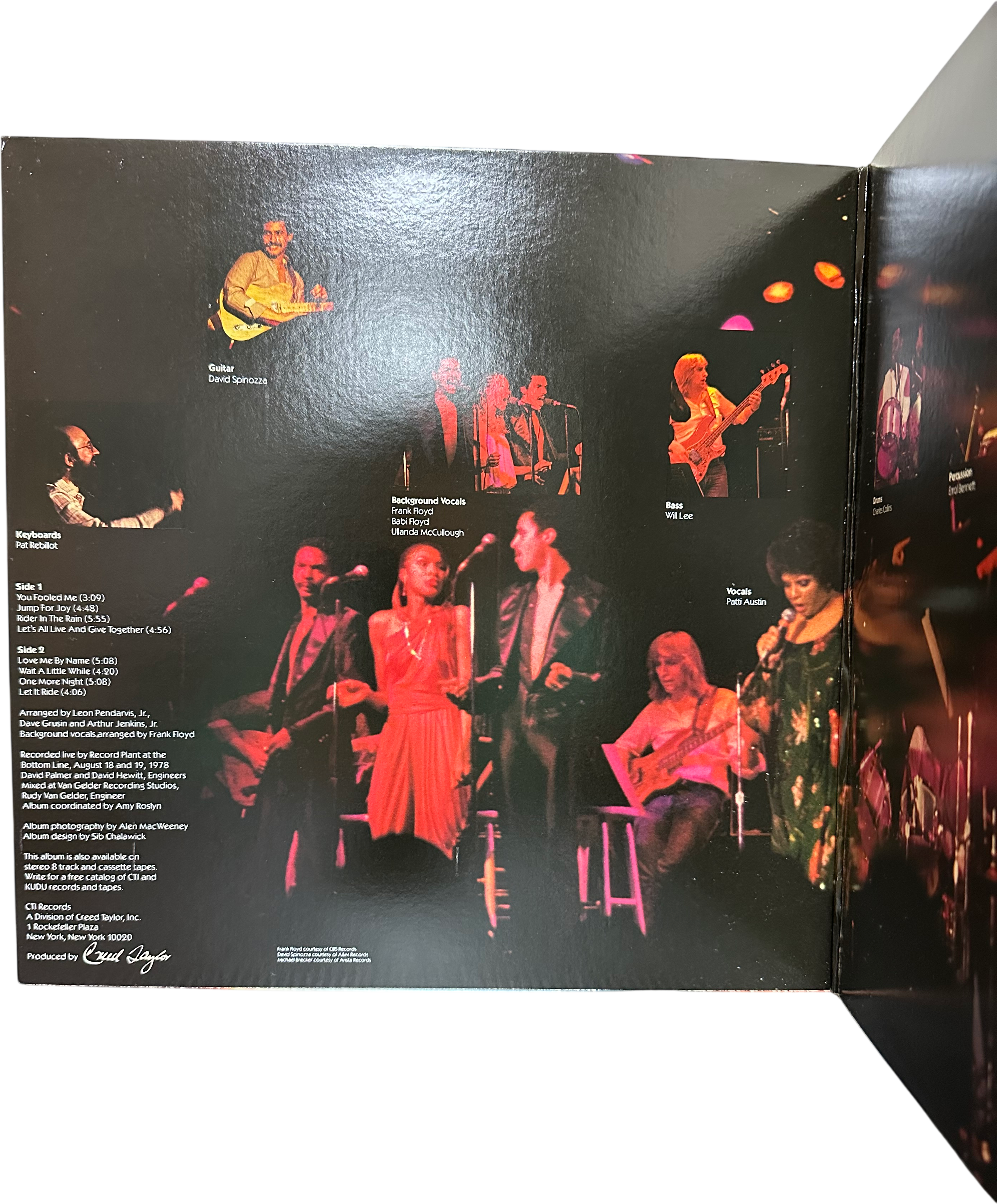 Patti Austin — Live At The Bottom Line 3