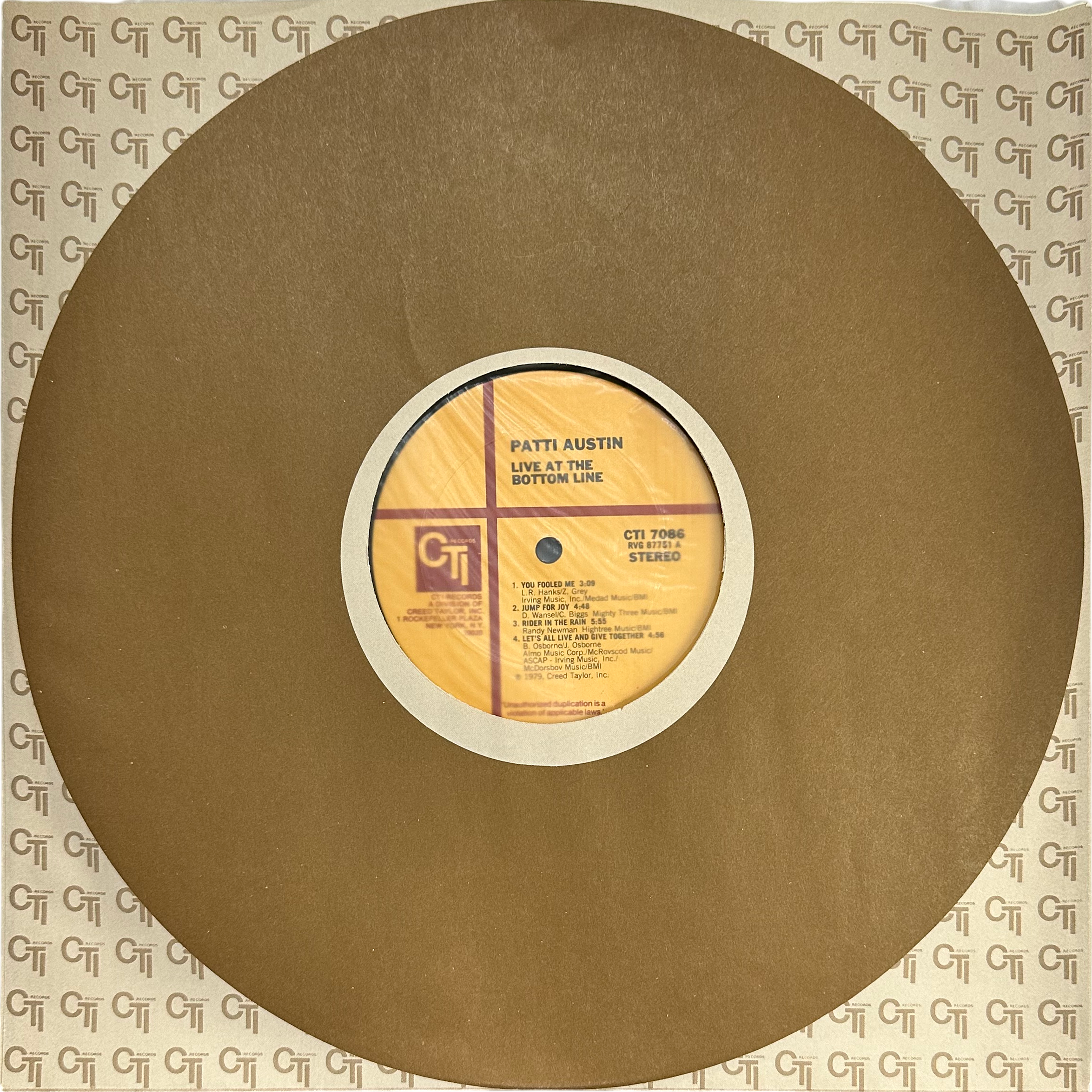 Patti Austin — Live At The Bottom Line 5