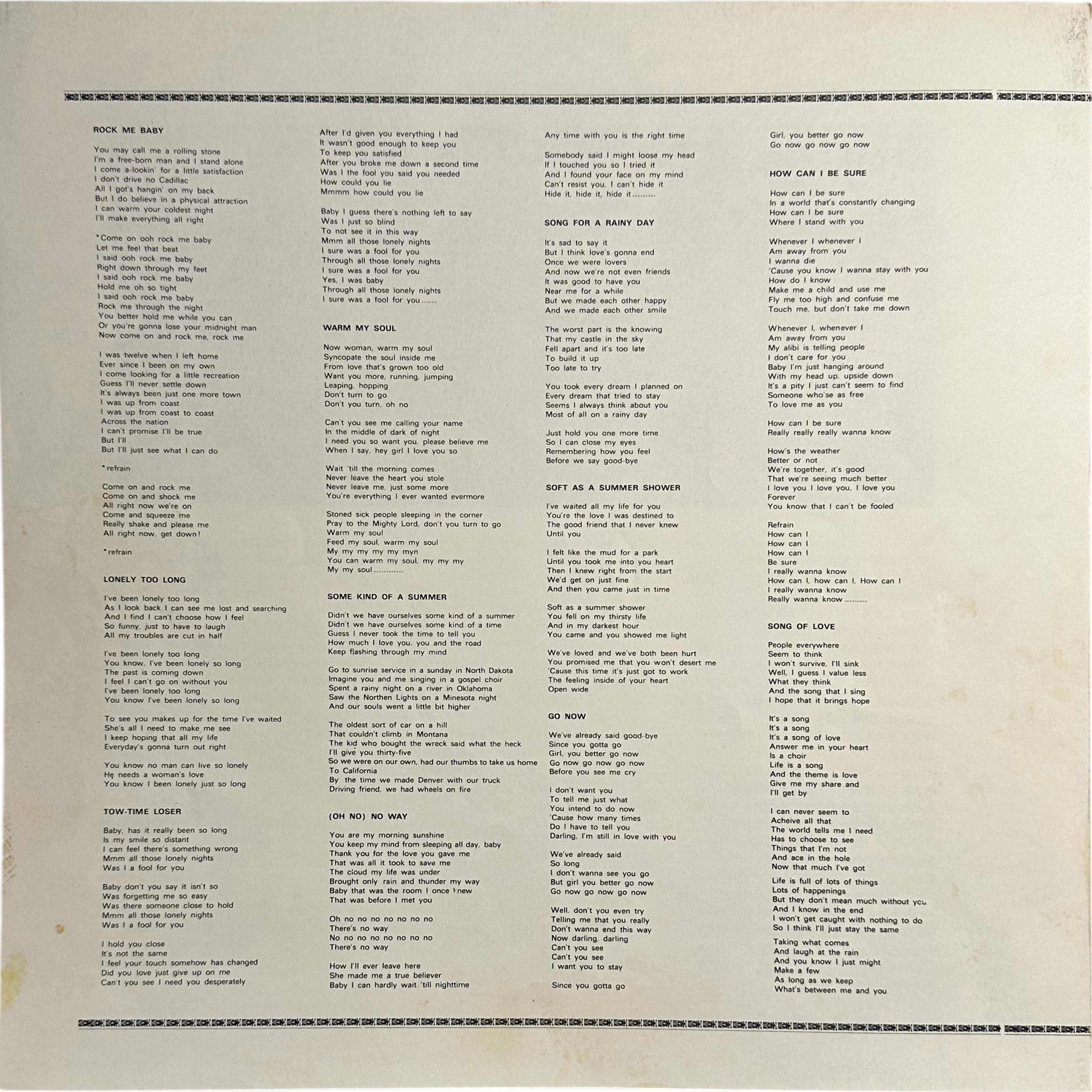 David Cassidy — Rock Me Baby 9