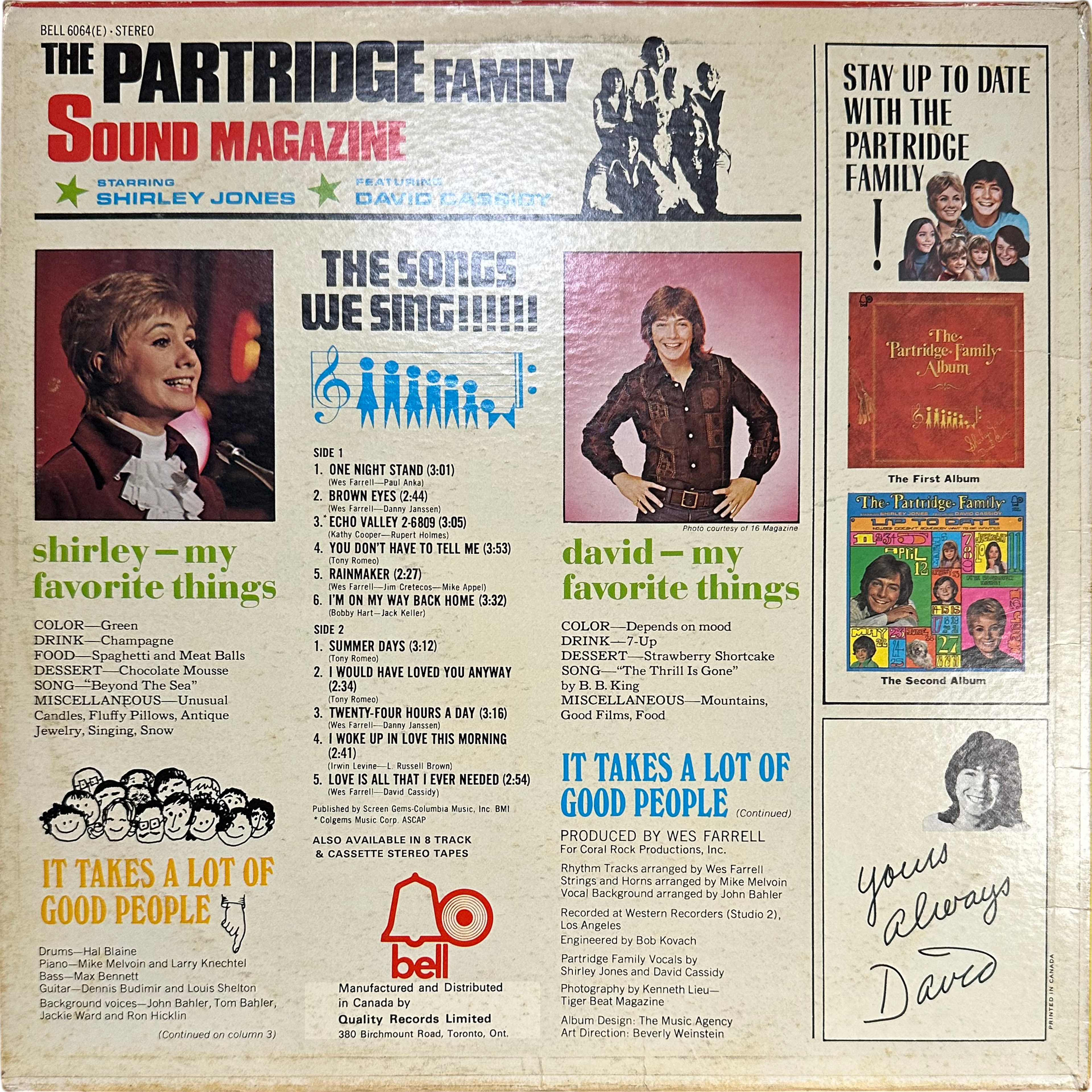 The Partridge Family — The Partridge Family Sound Magazine 2