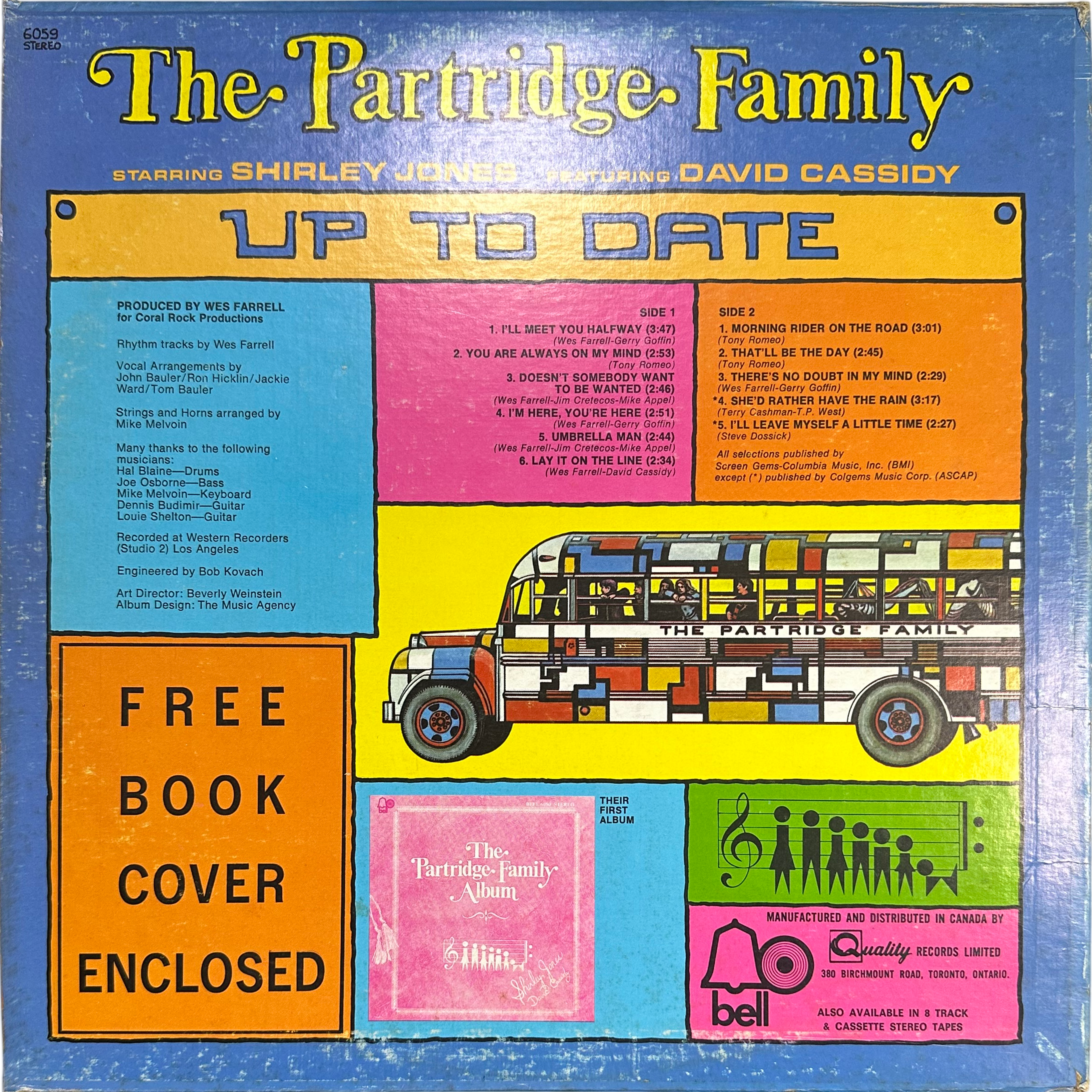 David Cassidy,Shirley Jones (2),The Partridge Family — Up To Date 2
