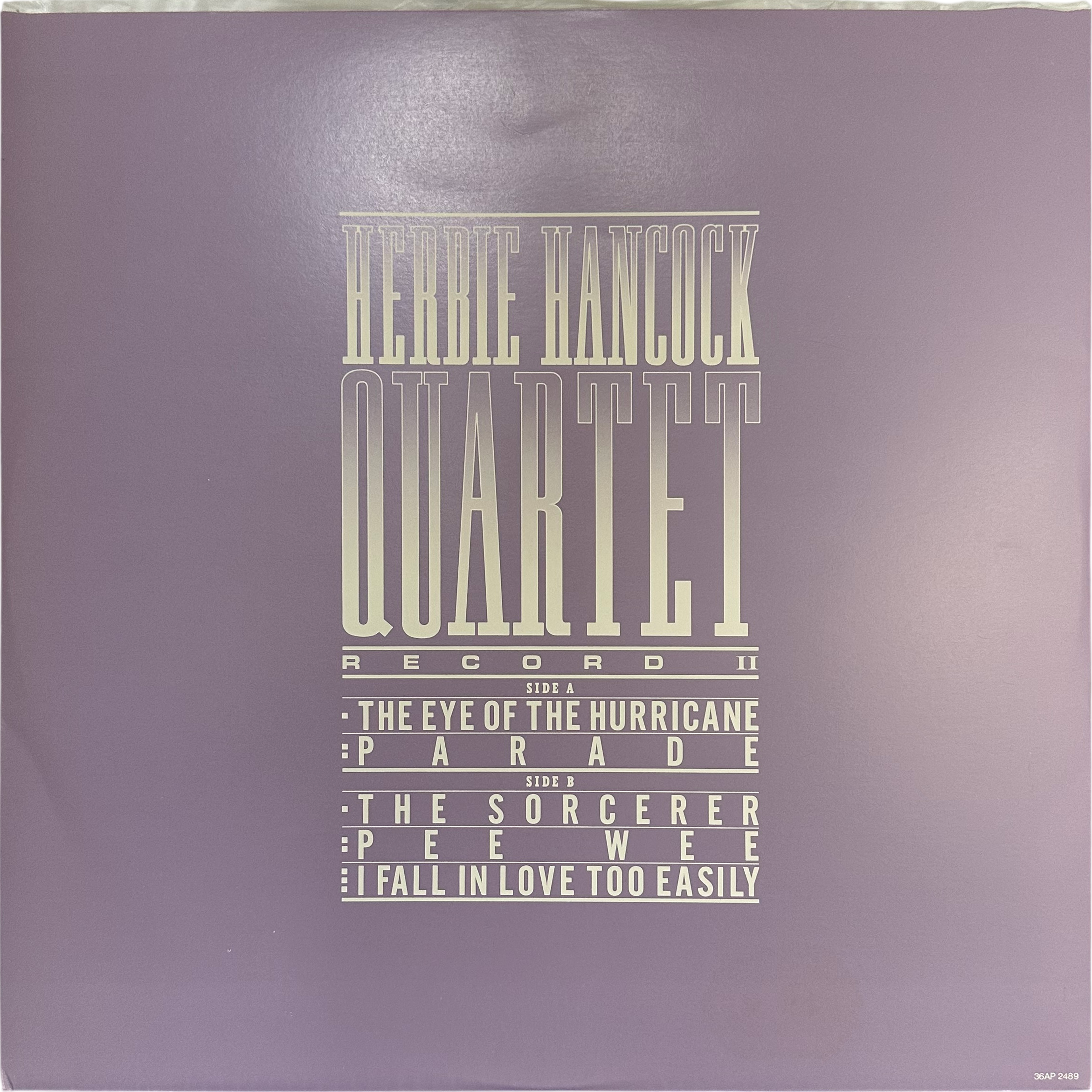 Herbie Hancock — Quartet = カルテット 5