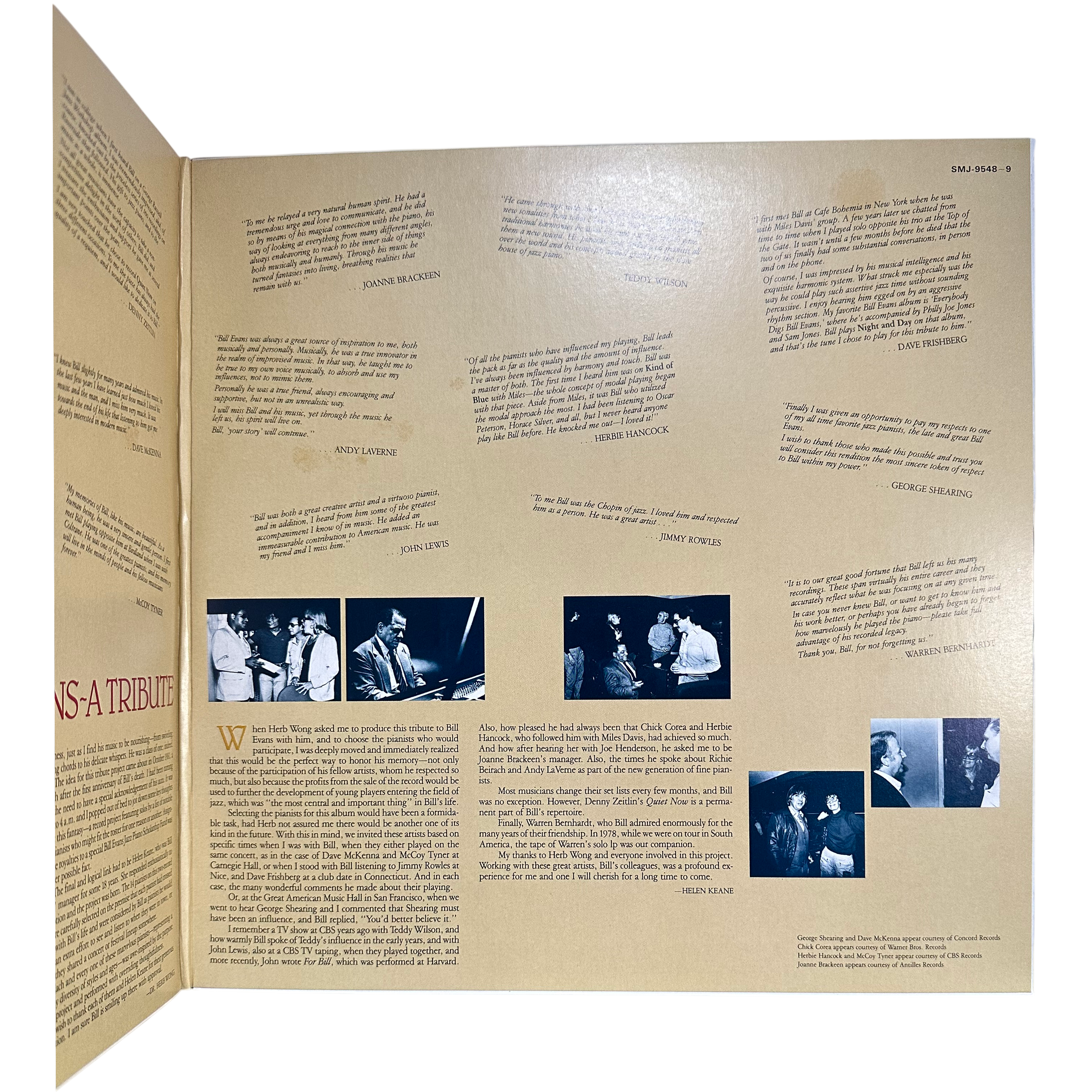 Various — Bill Evans ~ A Tribute 4