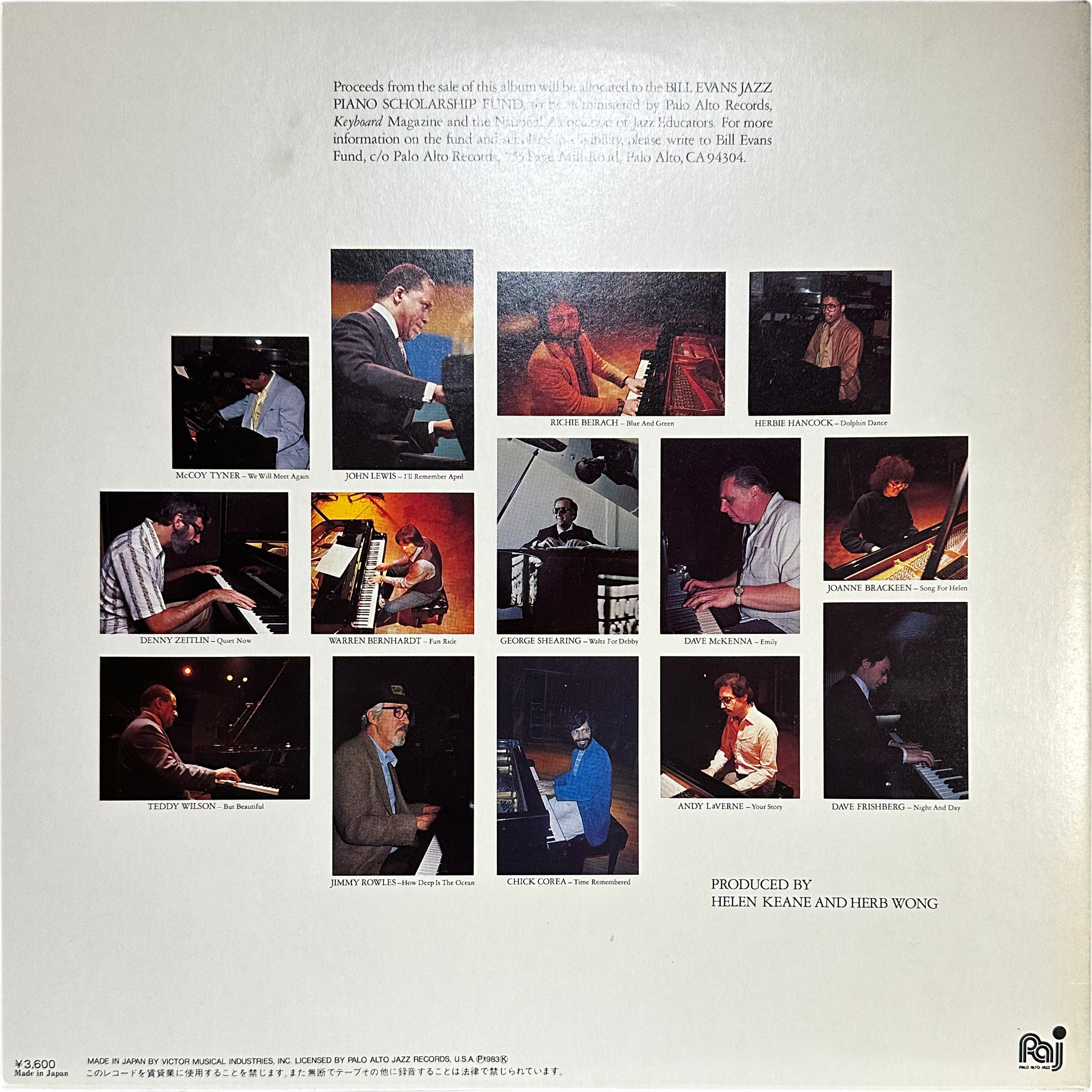 Various — Bill Evans ~ A Tribute 2