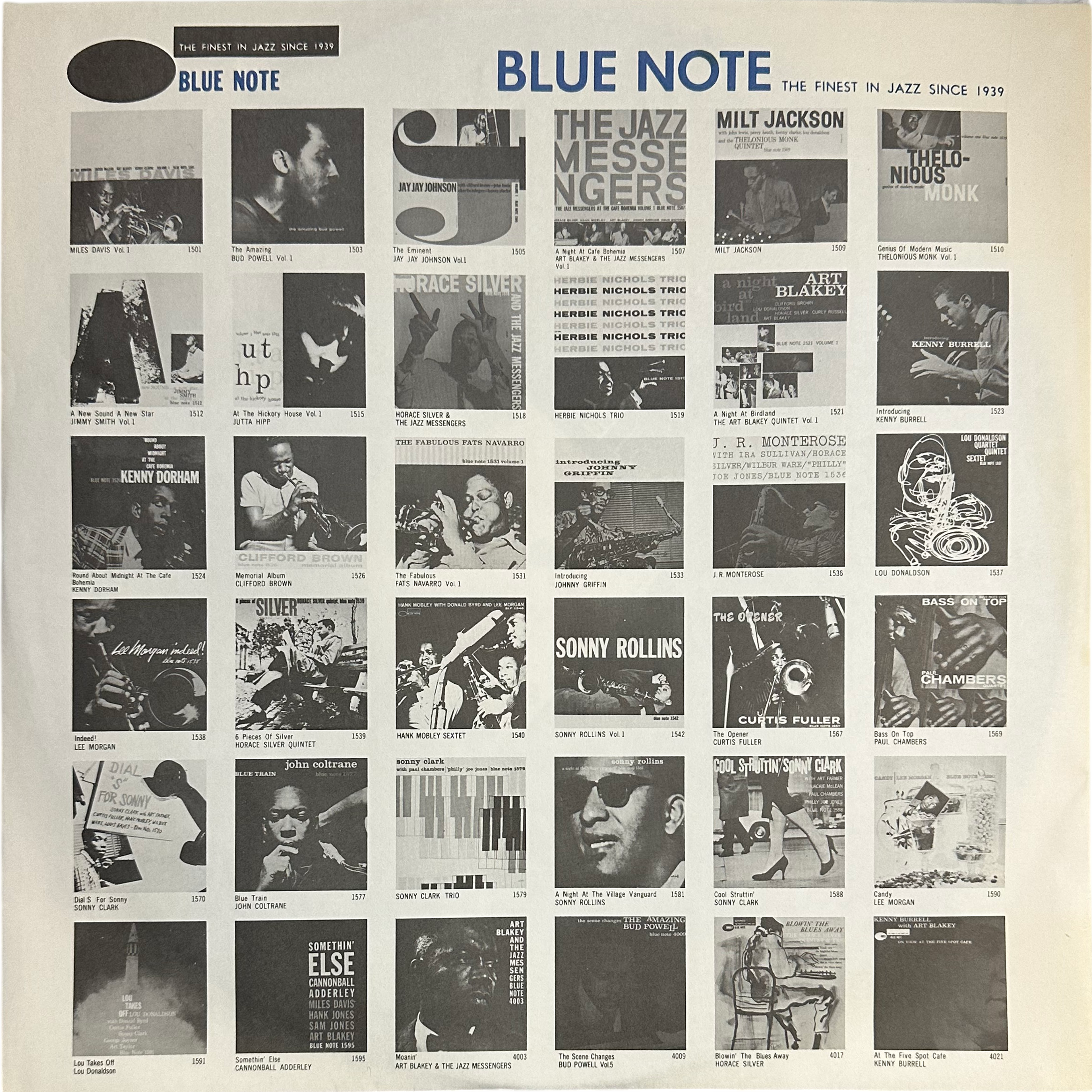 Cannonball Adderley — Somethin' Else 4