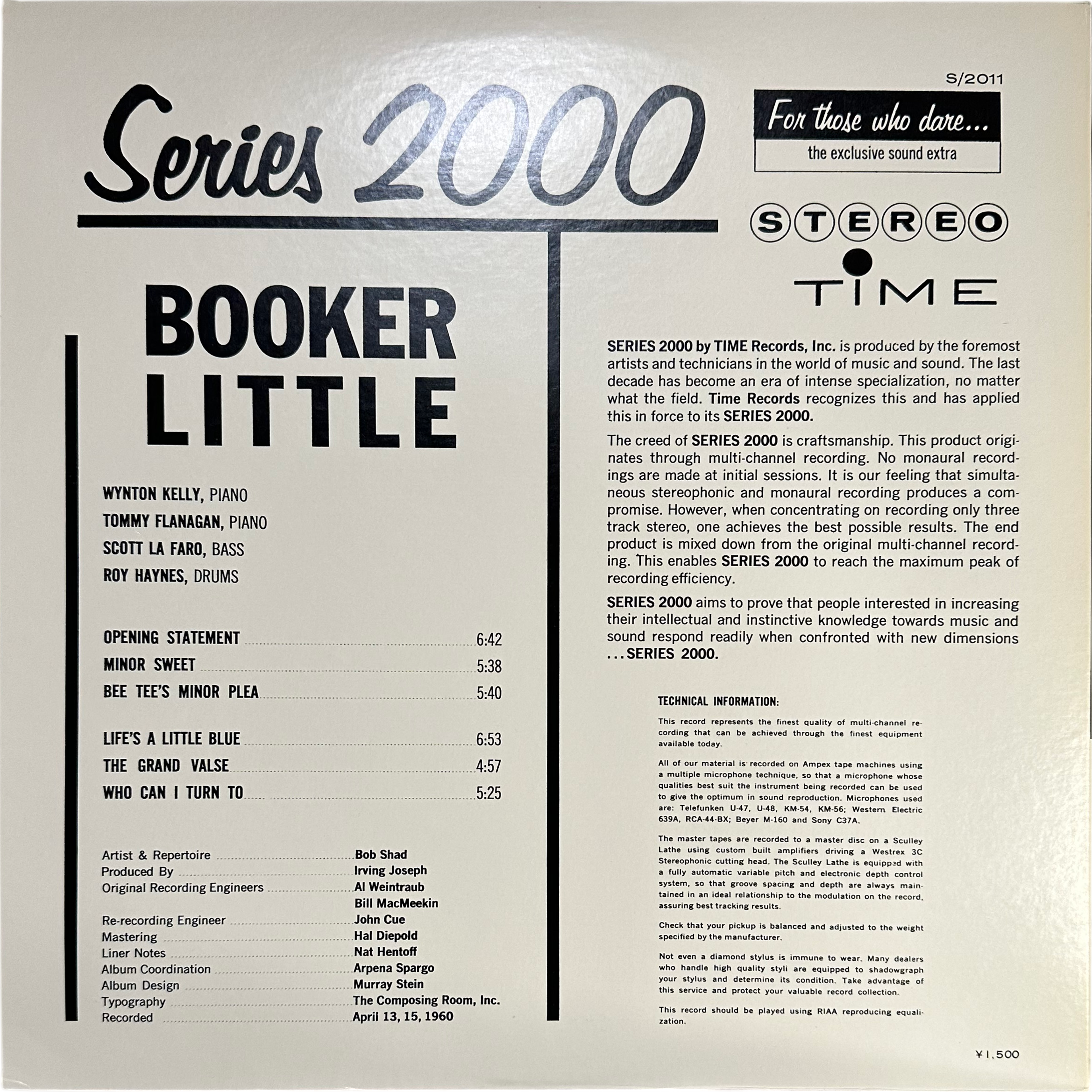 Booker Little — Booker Little 2