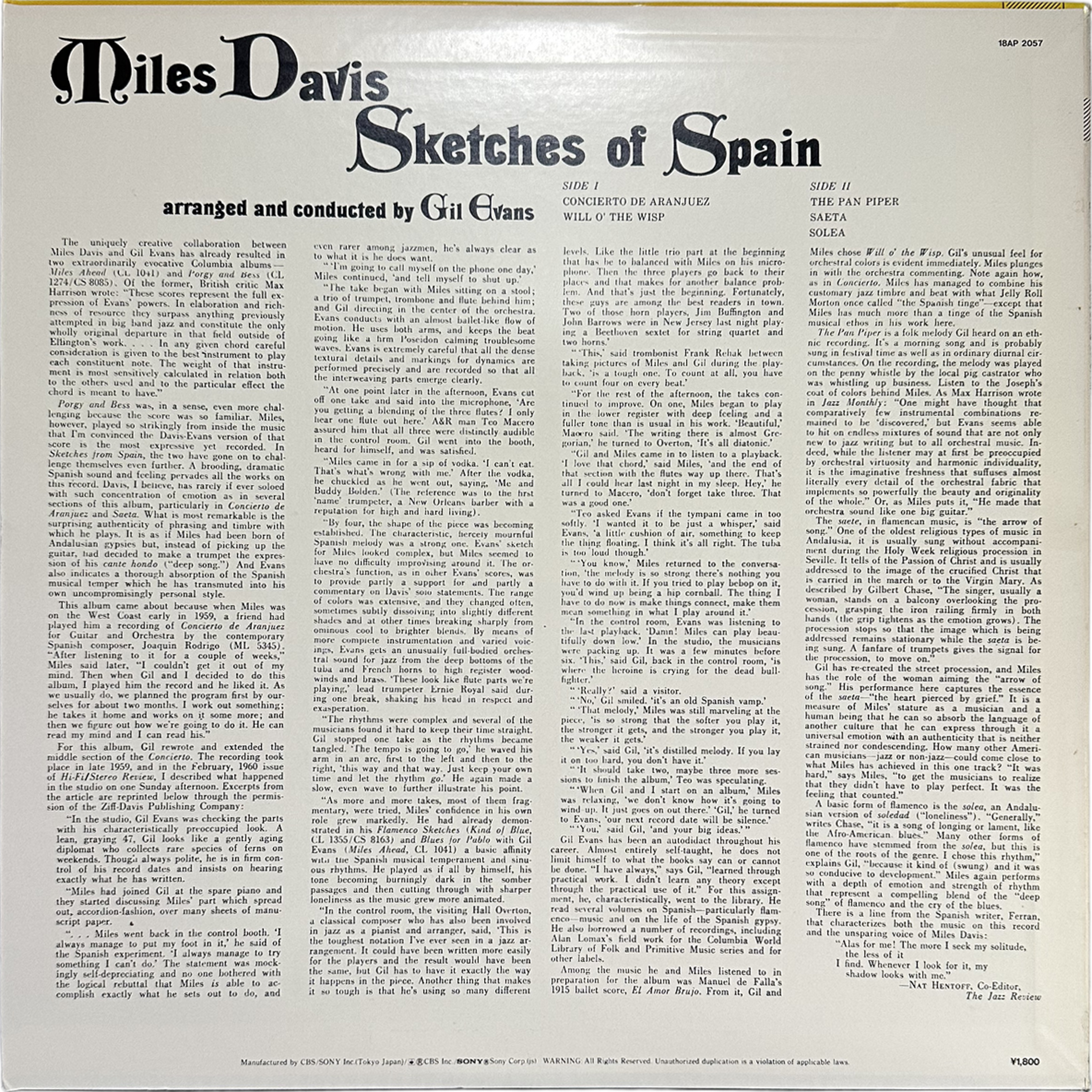 Miles Davis — Sketches Of Spain 2