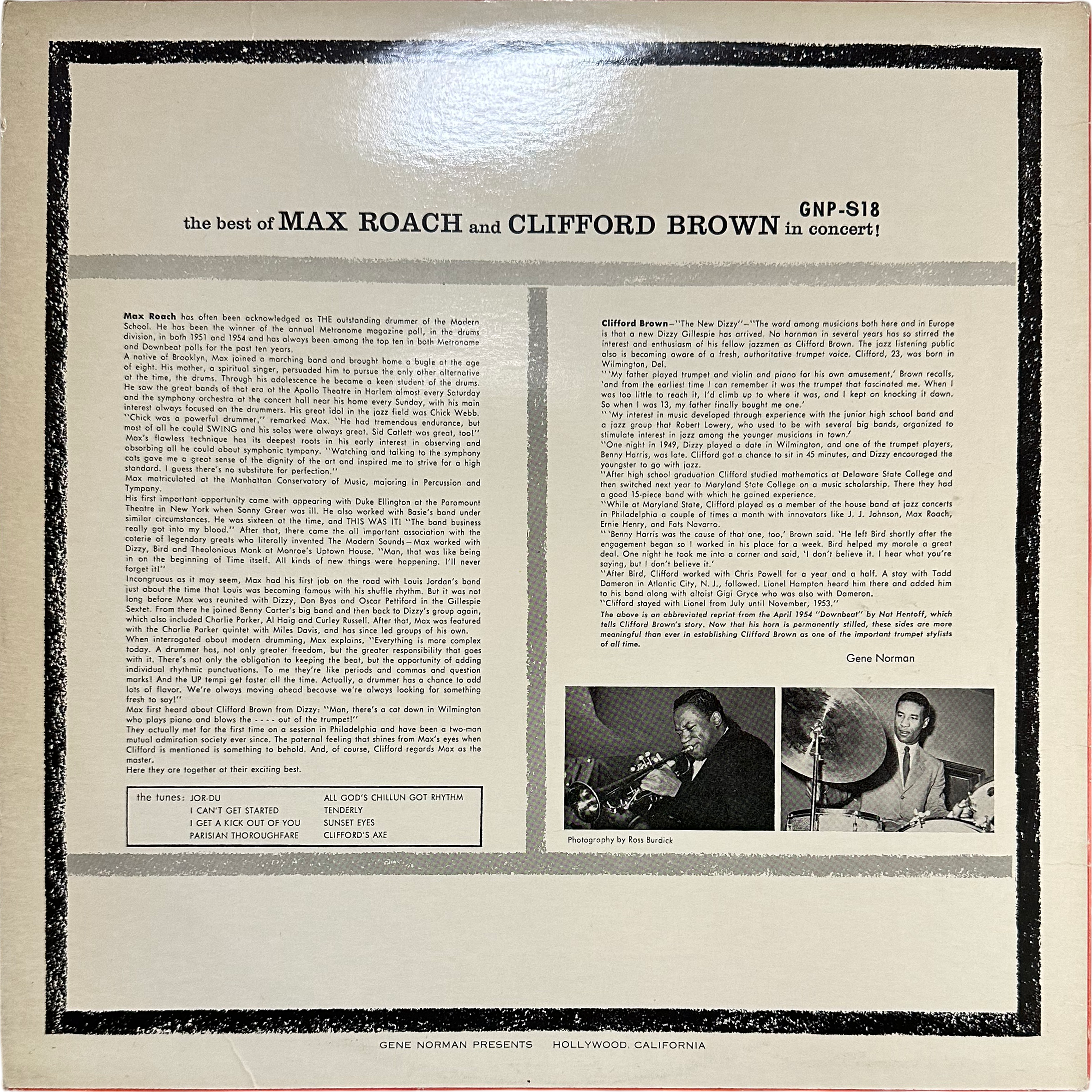 Clifford Brown And Max Roach — The Best Of Max Roach And Clifford Brown In Concert! 2