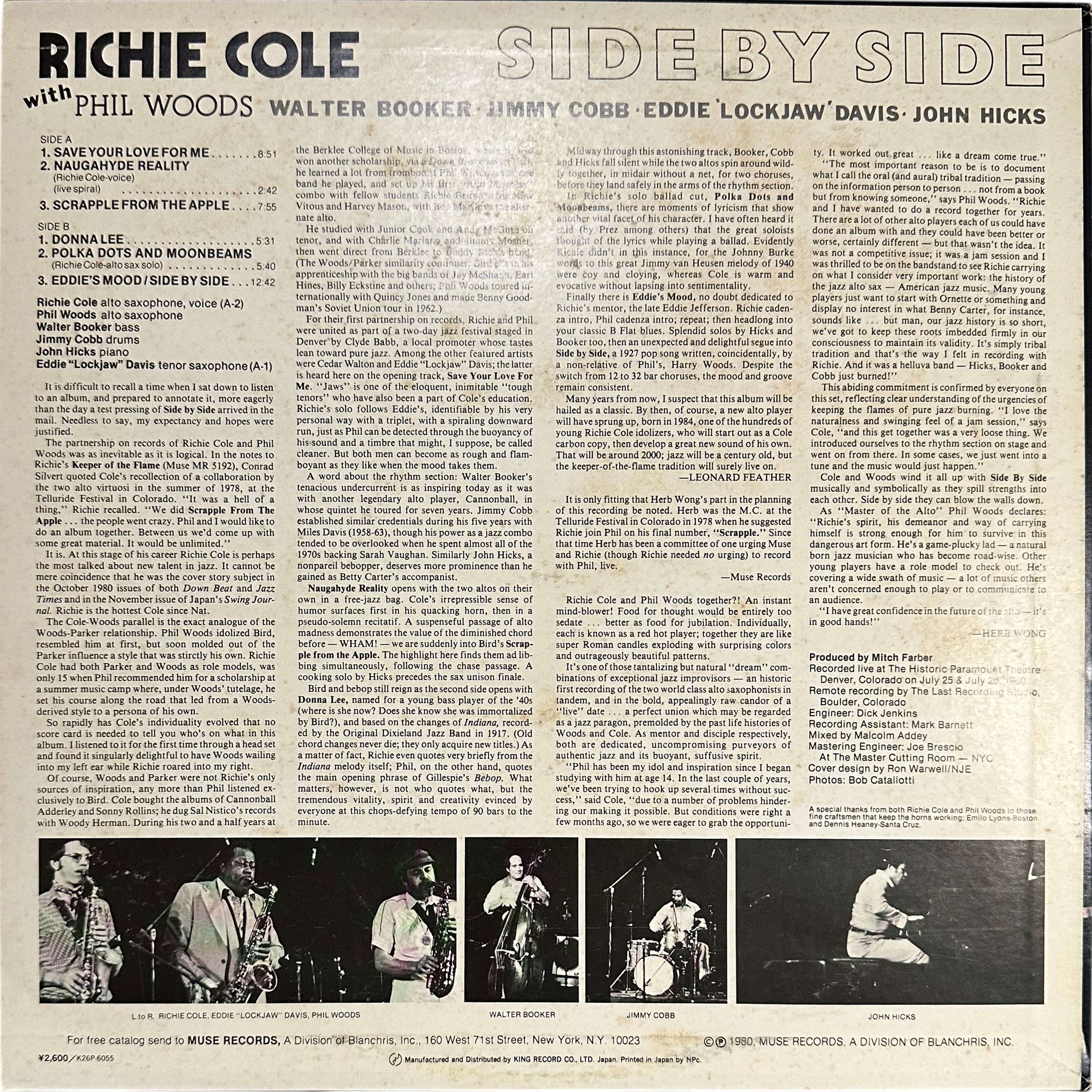 Phil Woods,Richie Cole — Side By Side 2