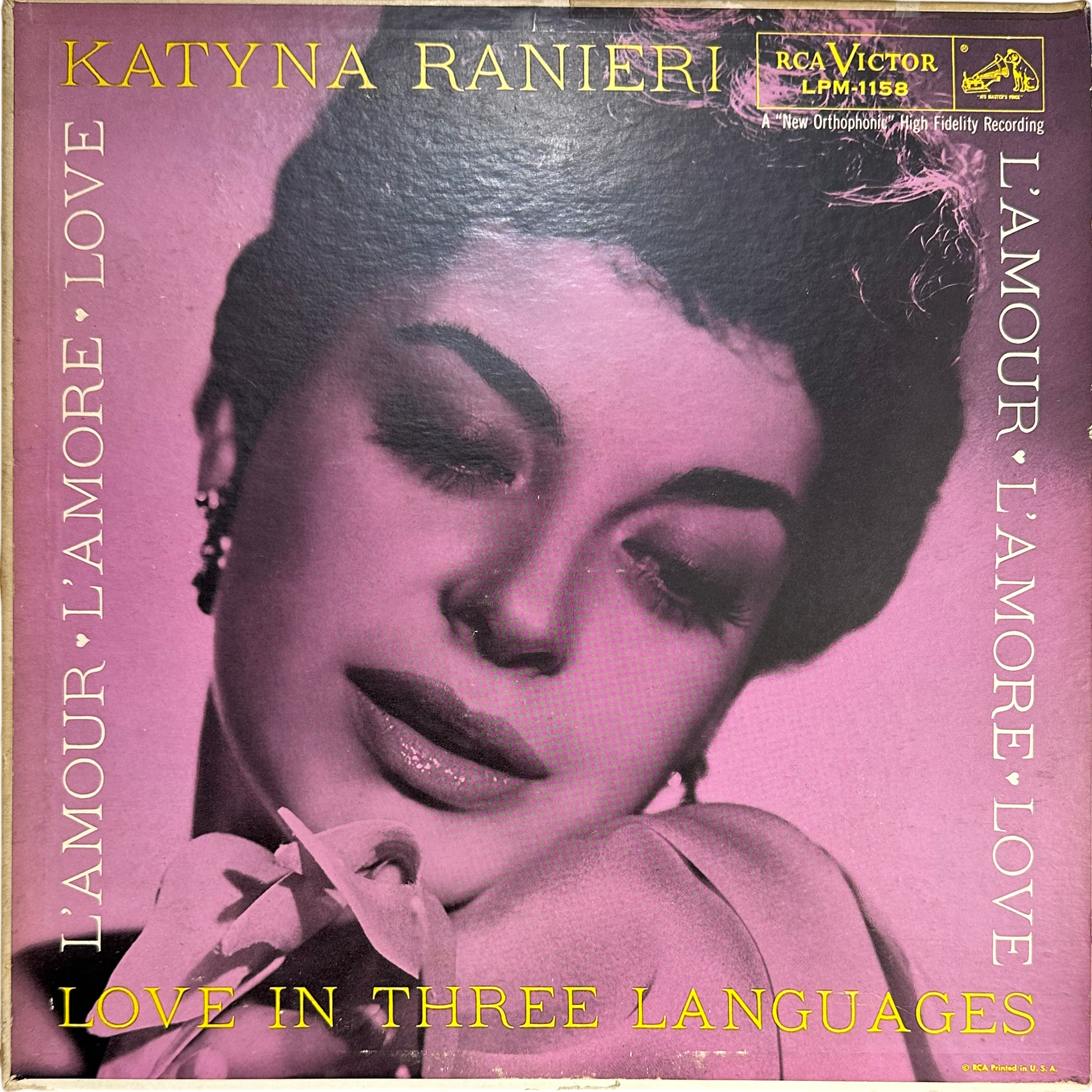 Katyna Ranieri — Love In Three Languages - L'Amour, L'Amore, Love