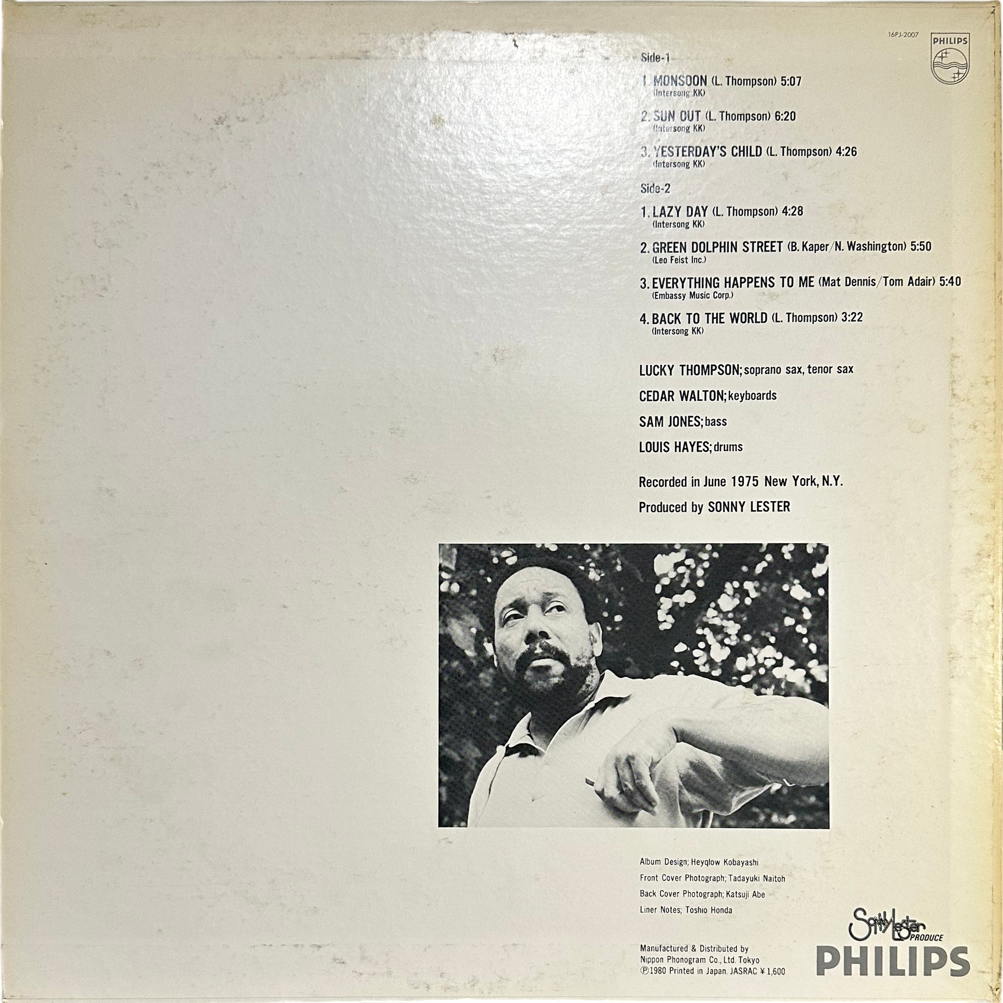 Lucky Thompson — Everything Happens To Me 2