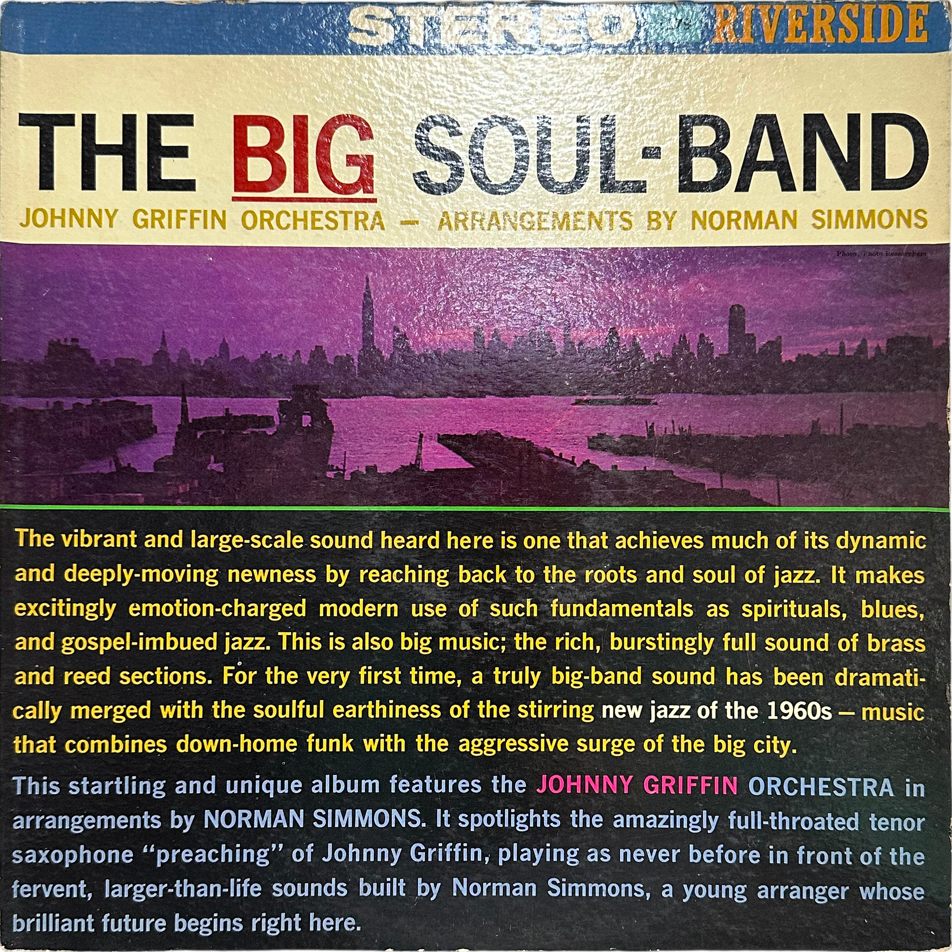 The Johnny Griffin Orchestra — The Big Soul-Band