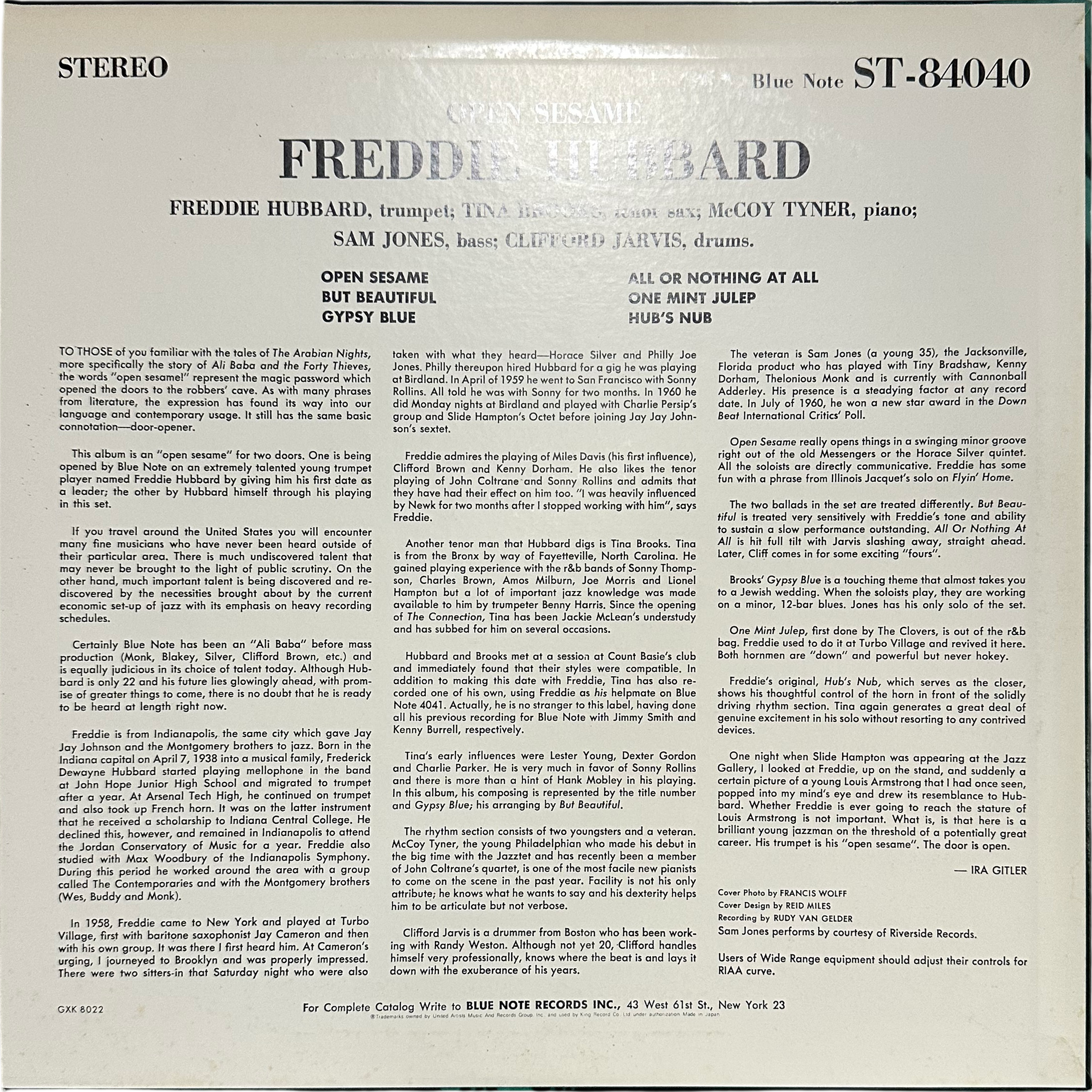Freddie Hubbard — Open Sesame 2