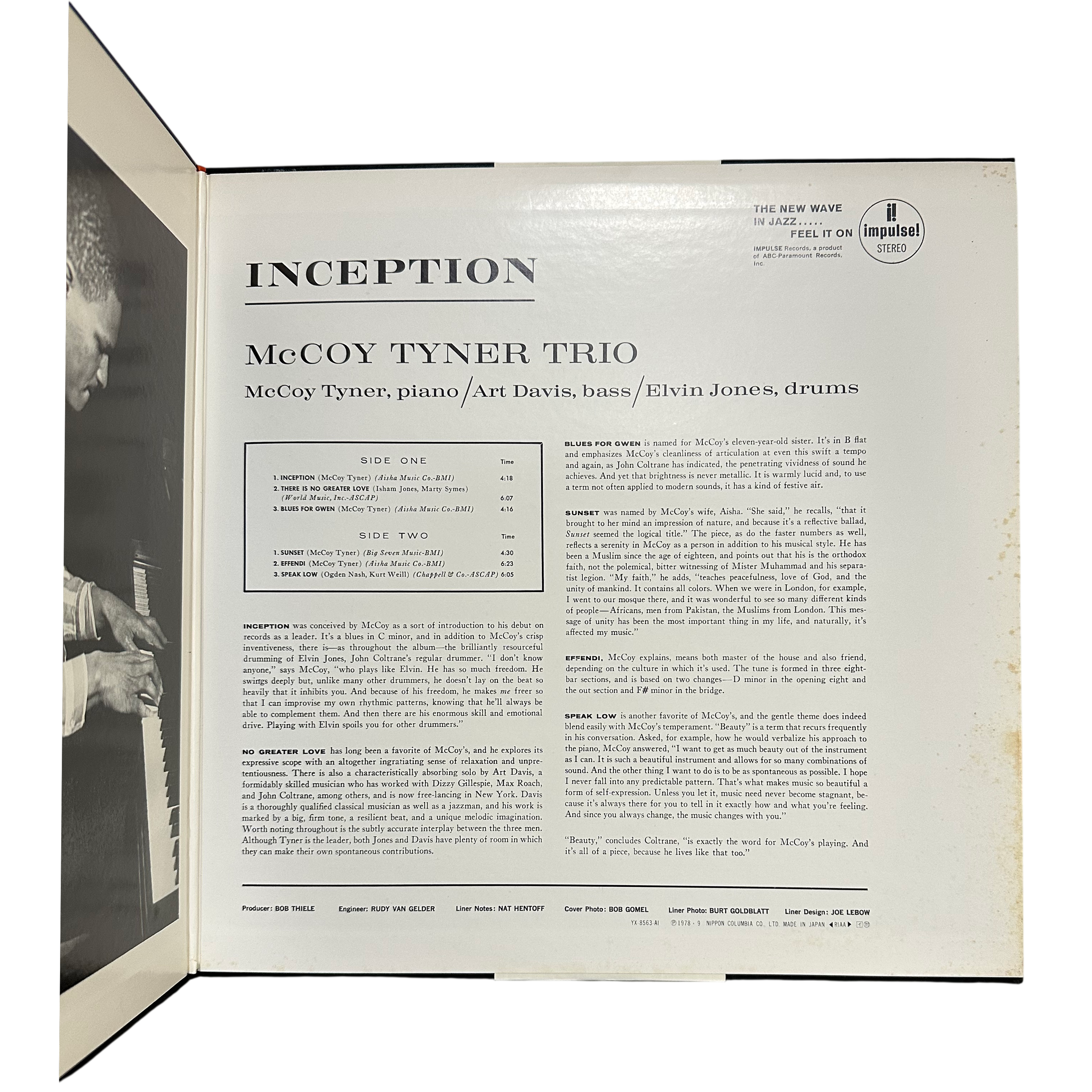 McCoy Tyner Trio — Inception 4