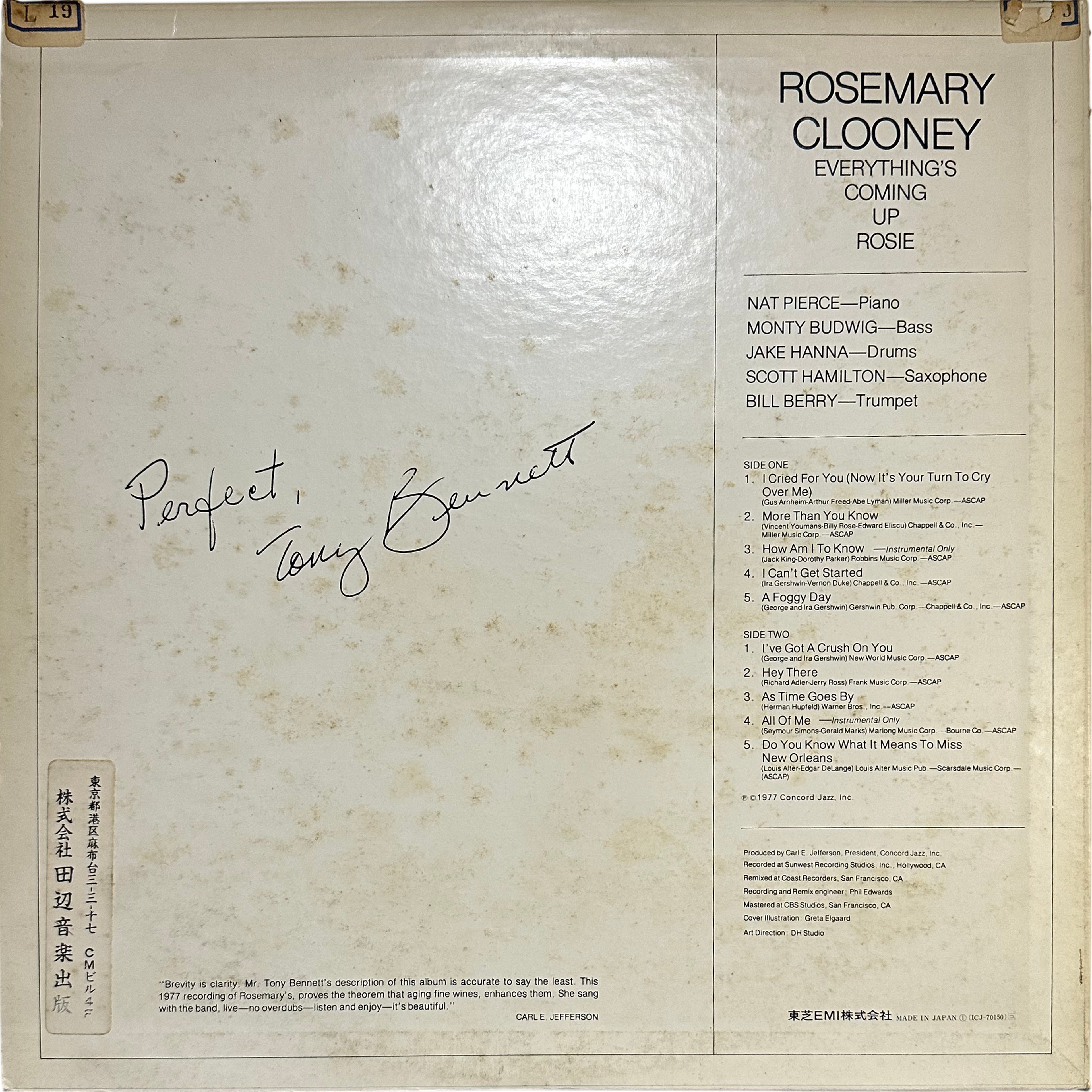 Rosemary Clooney — Everything's Coming Up Rosie 2