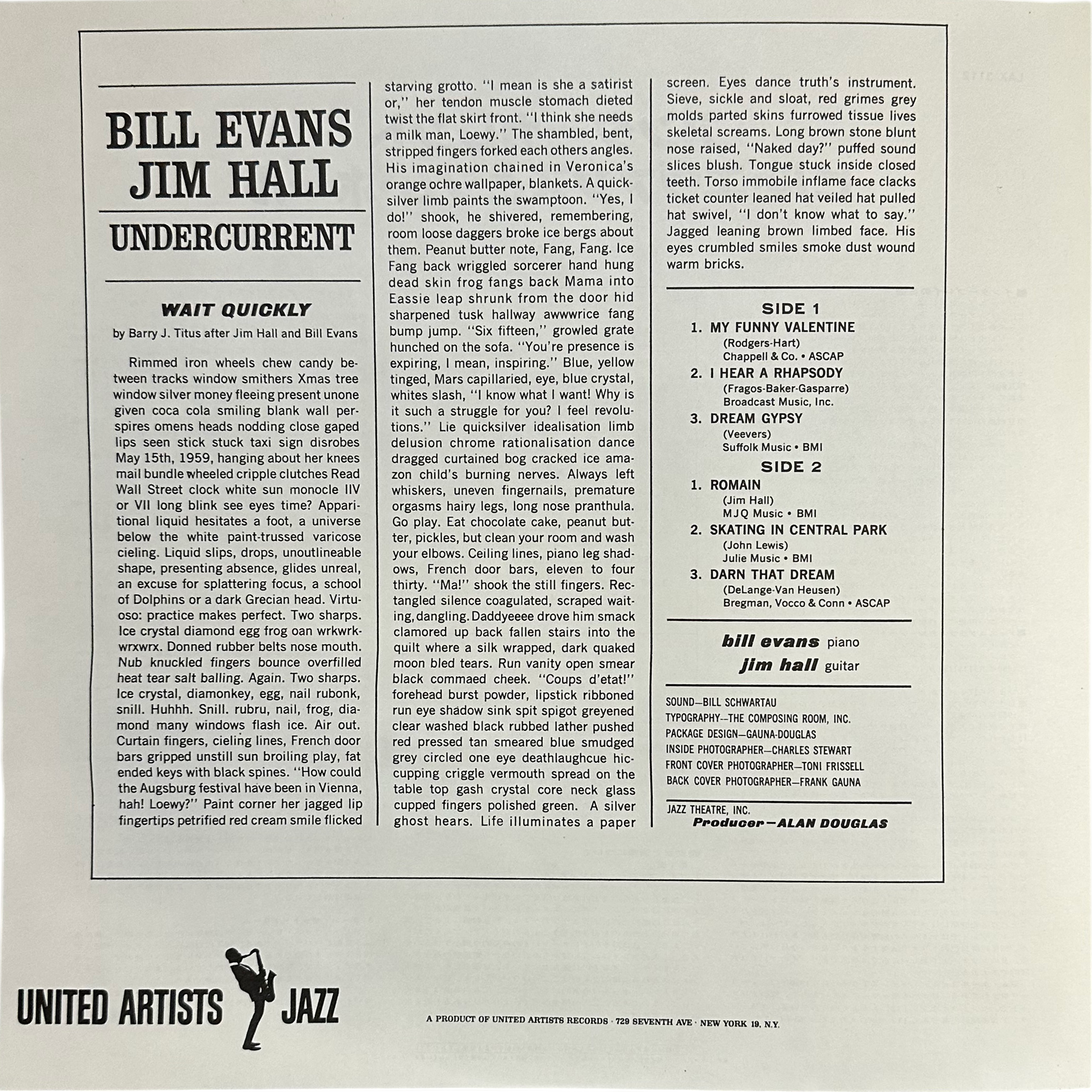 Bill Evans,Jim Hall — Undercurrent 6