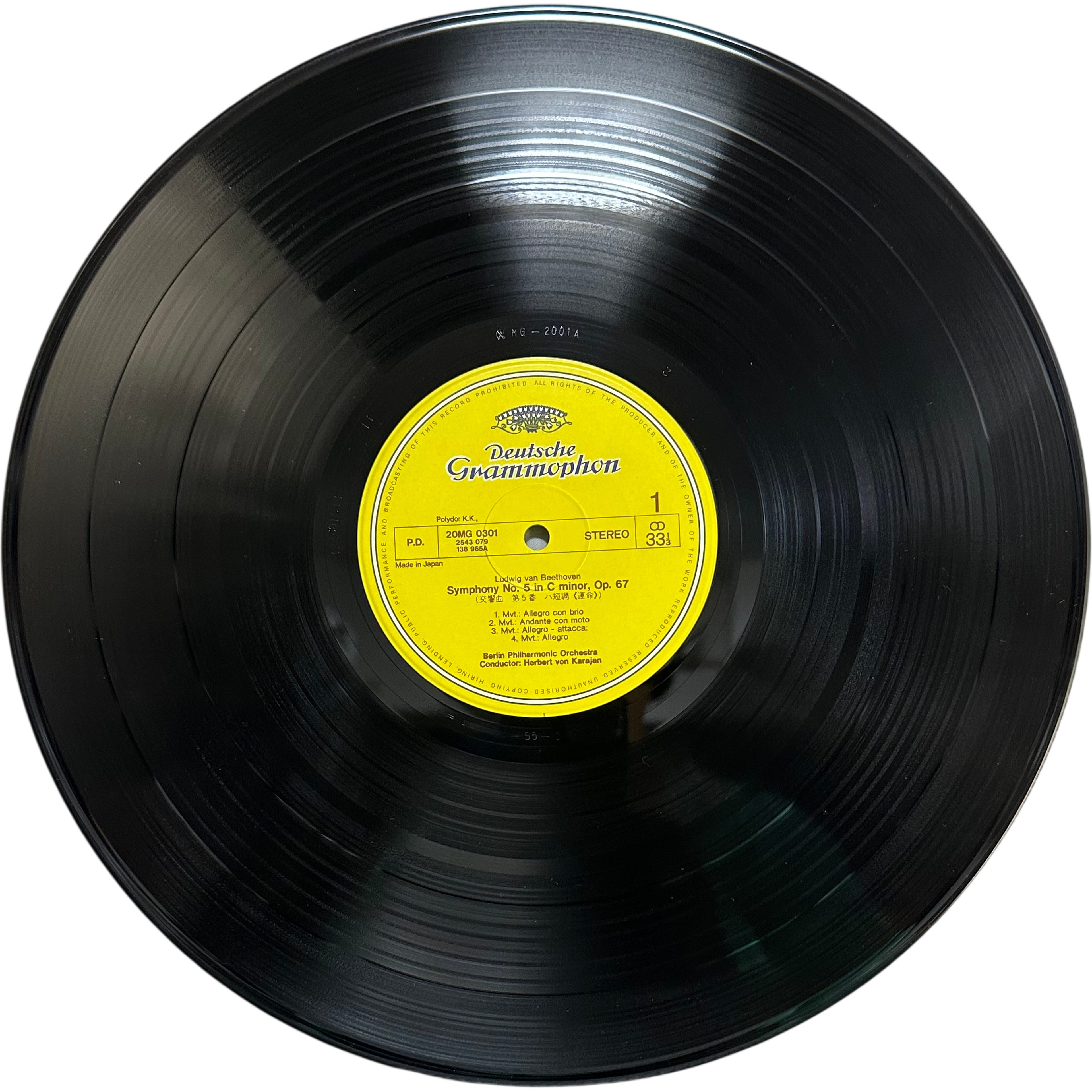 Berliner Philharmoniker,Franz Schubert,Herbert von Karajan,Ludwig van Beethoven — Symphonie Nr∙5 / Symphonie Nr∙8 Unfinished  3