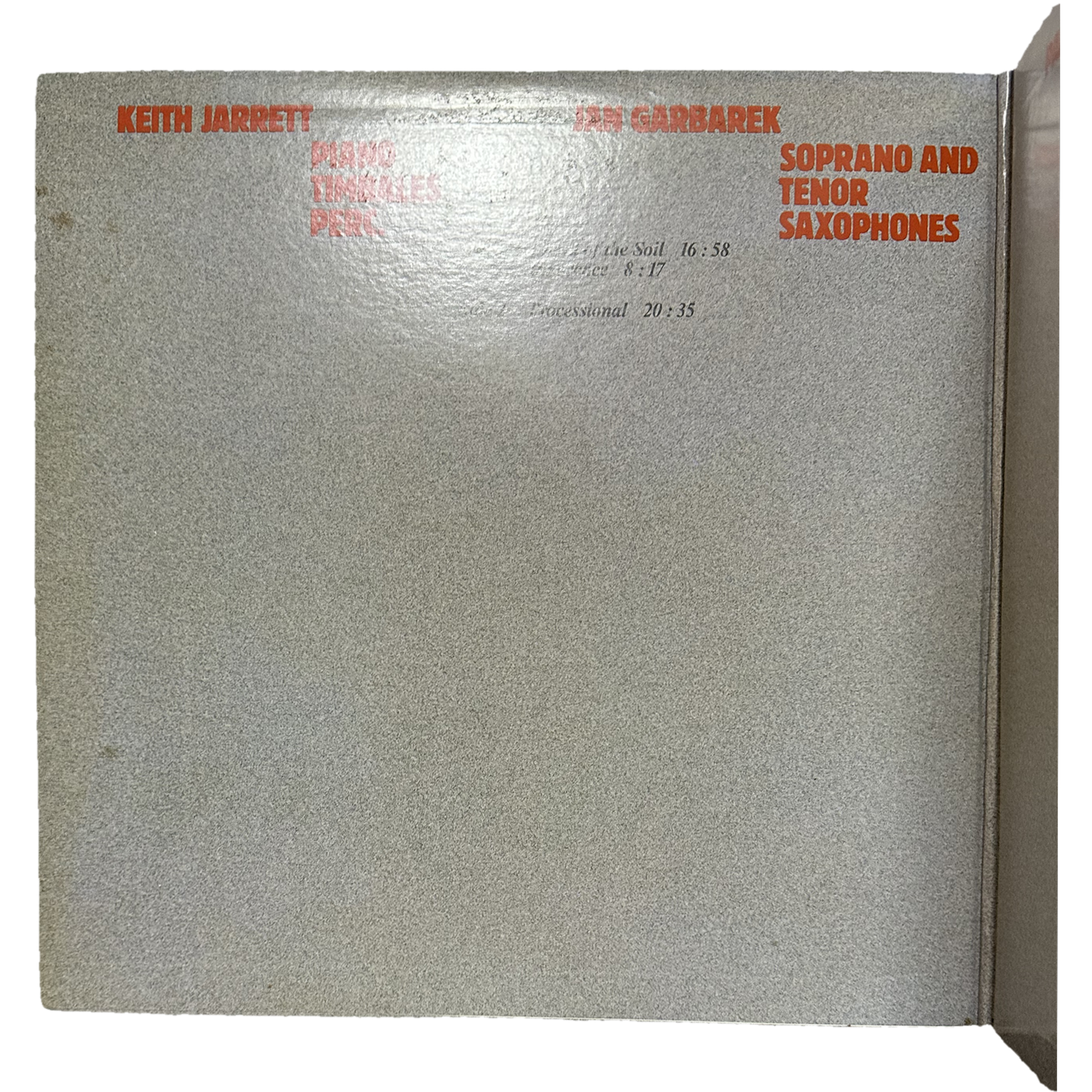 Keith Jarrett — Nude Ants / Sunshine Song 3