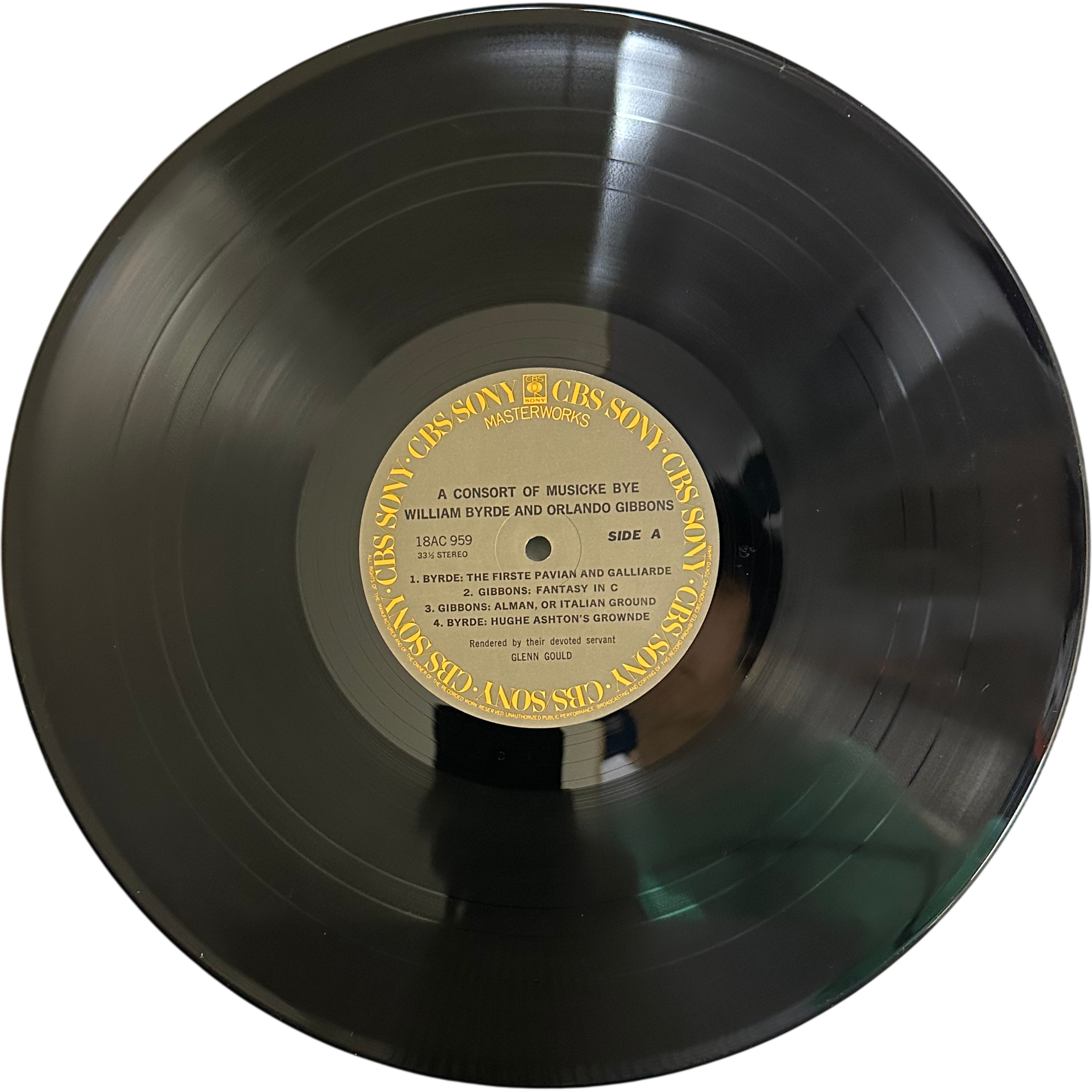 Glenn Gould,Orlando Gibbons,William Byrd — A Consort Of Musicke Bye William Byrde And Orlando Gibbons 3