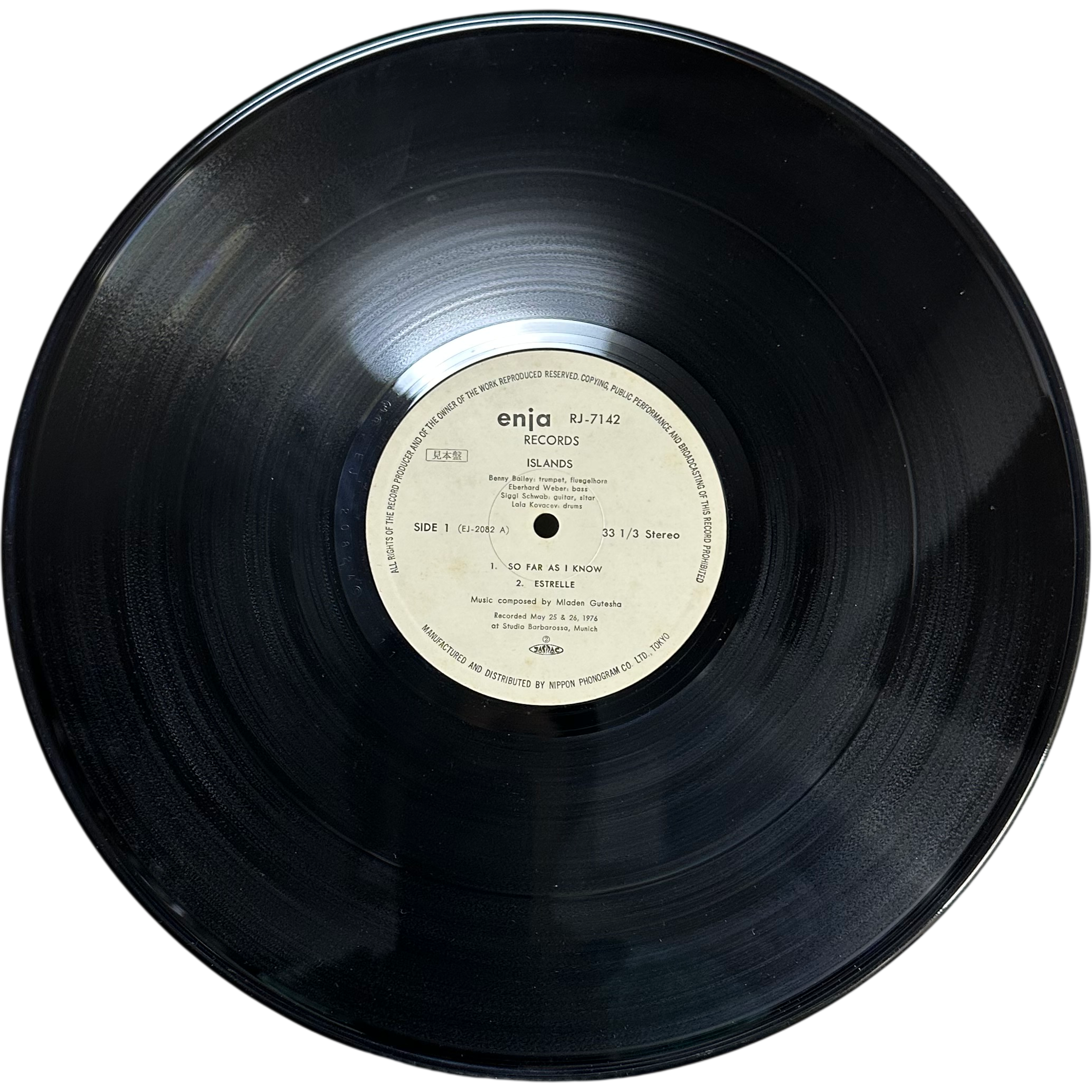 Benny Bailey,Branislav Kovačev,Eberhard Weber,Siegfried Schwab — Islands 3