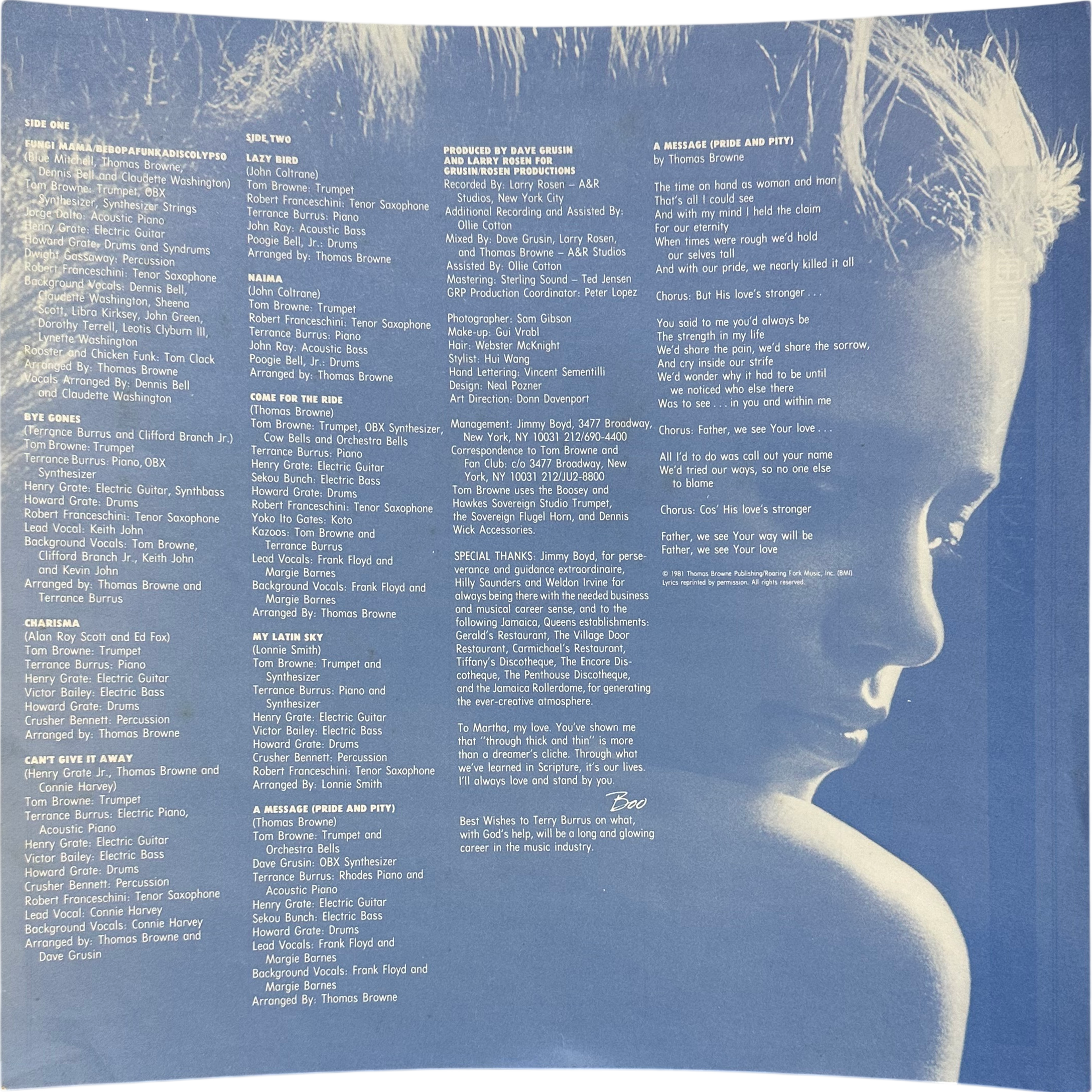 Tom Browne — Yours Truly 5