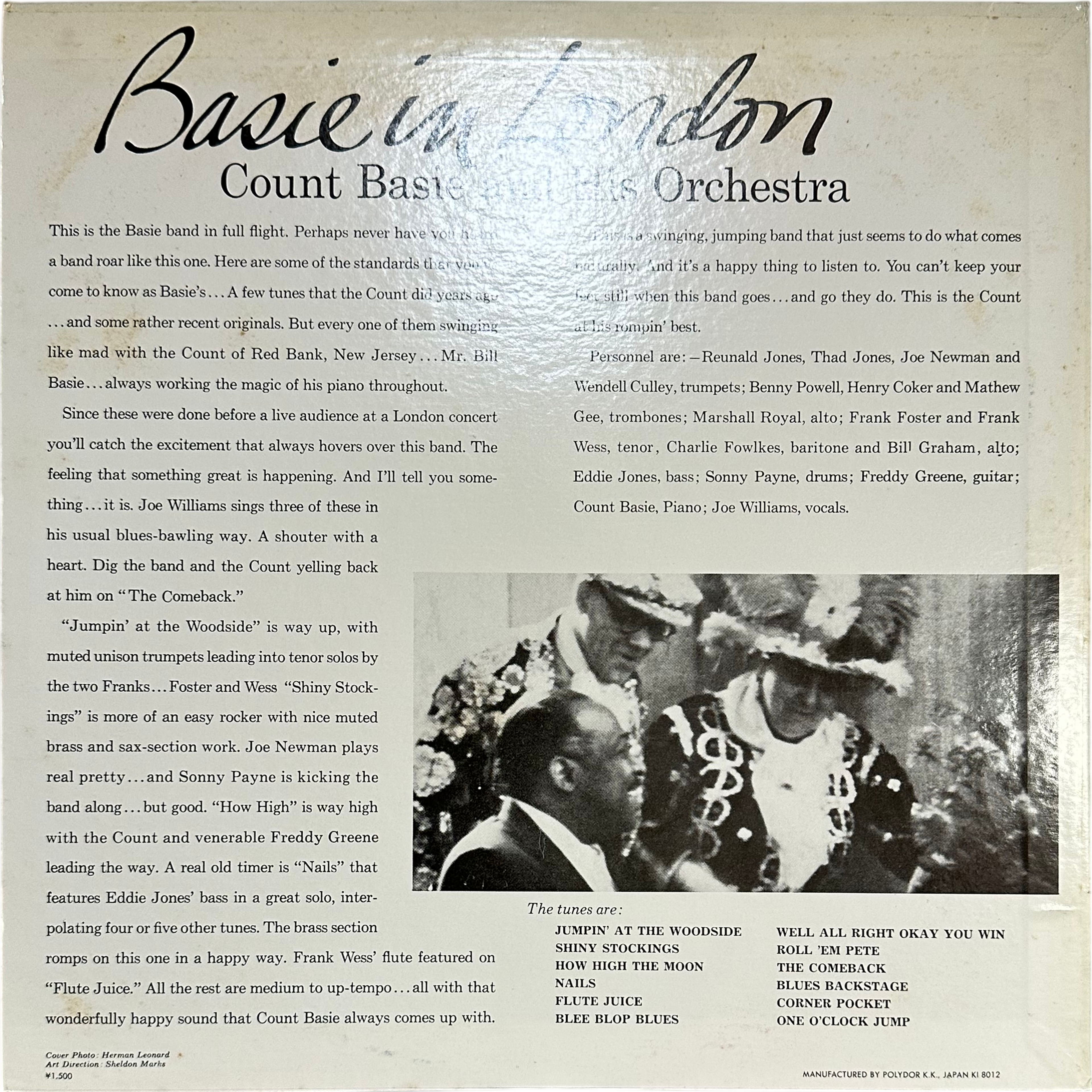 Count Basie Orchestra — Basie In London 2