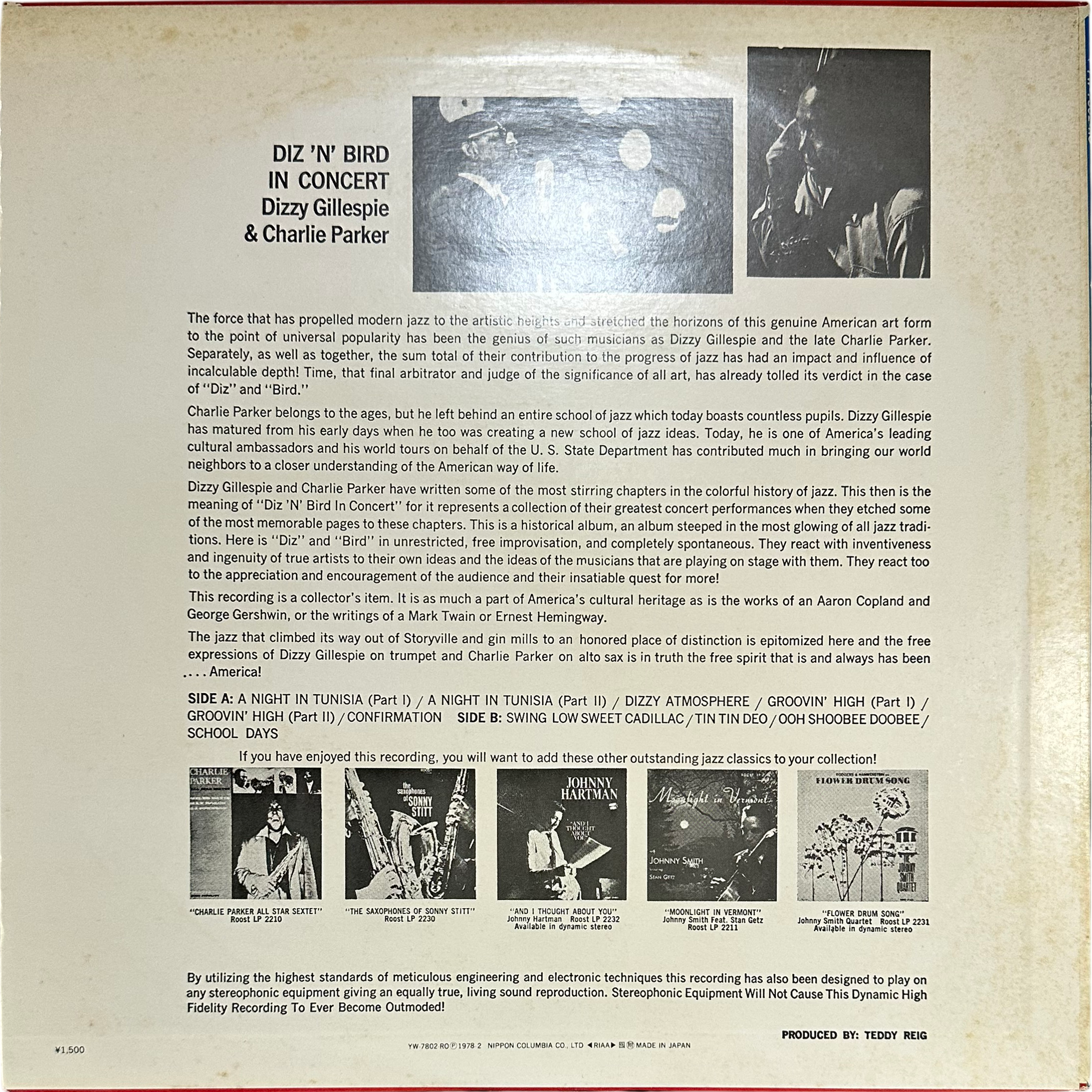 Charlie Parker,Dizzy Gillespie — Diz 'N' Bird In Concert 2