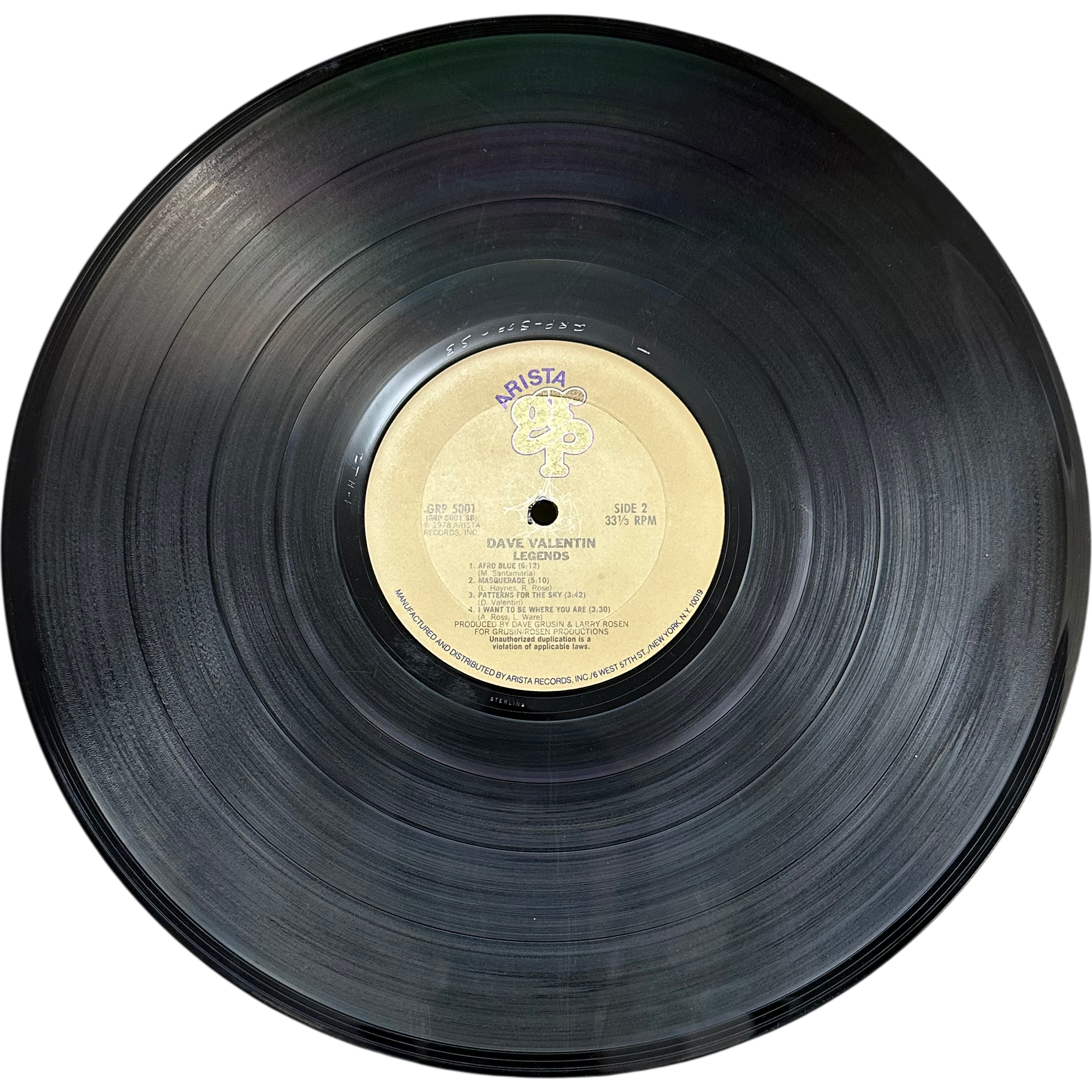 Dave Valentin — Legends 6