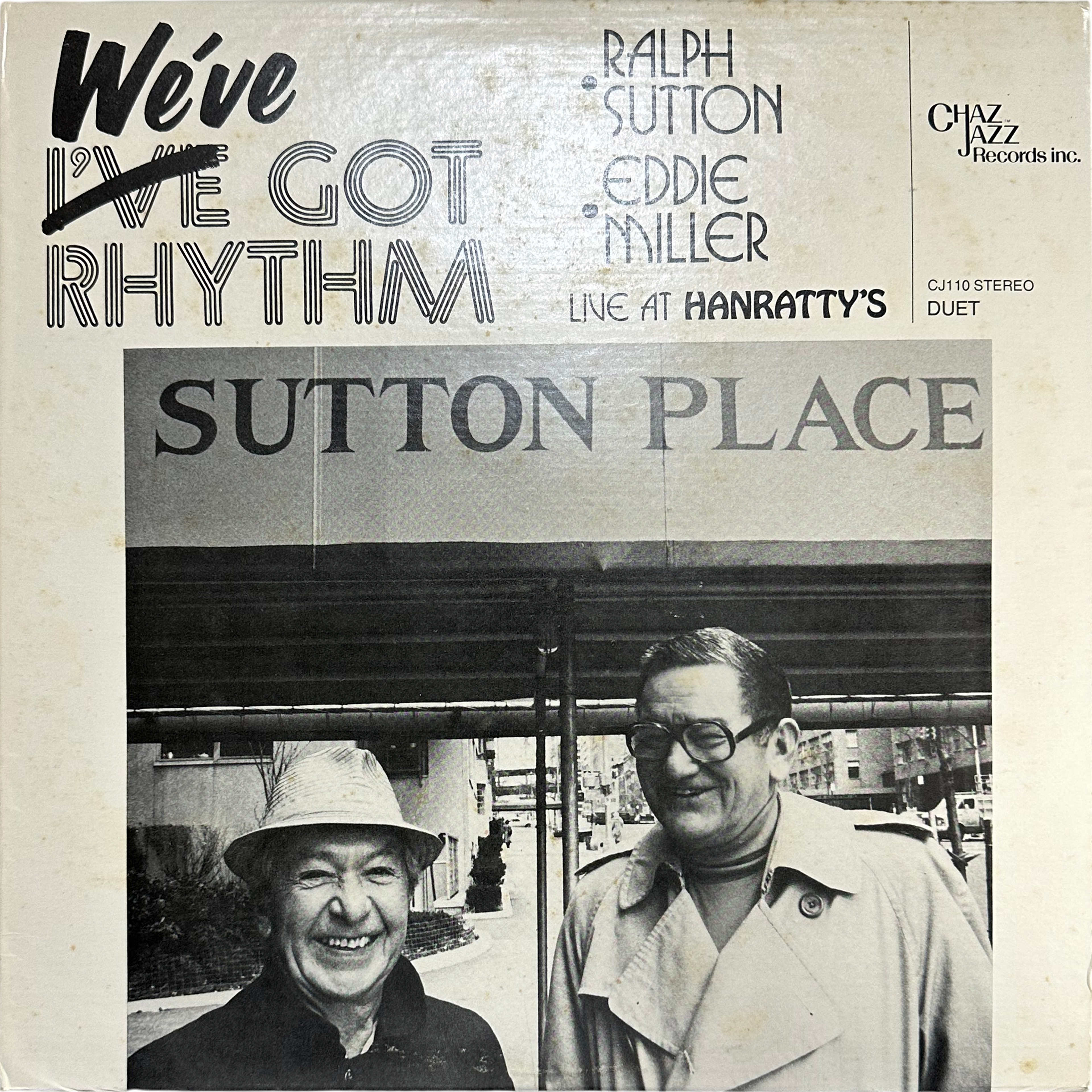 Jack Lesberg,Ralph Sutton (2) — We've Got Rhythm / Live At Hanratty's