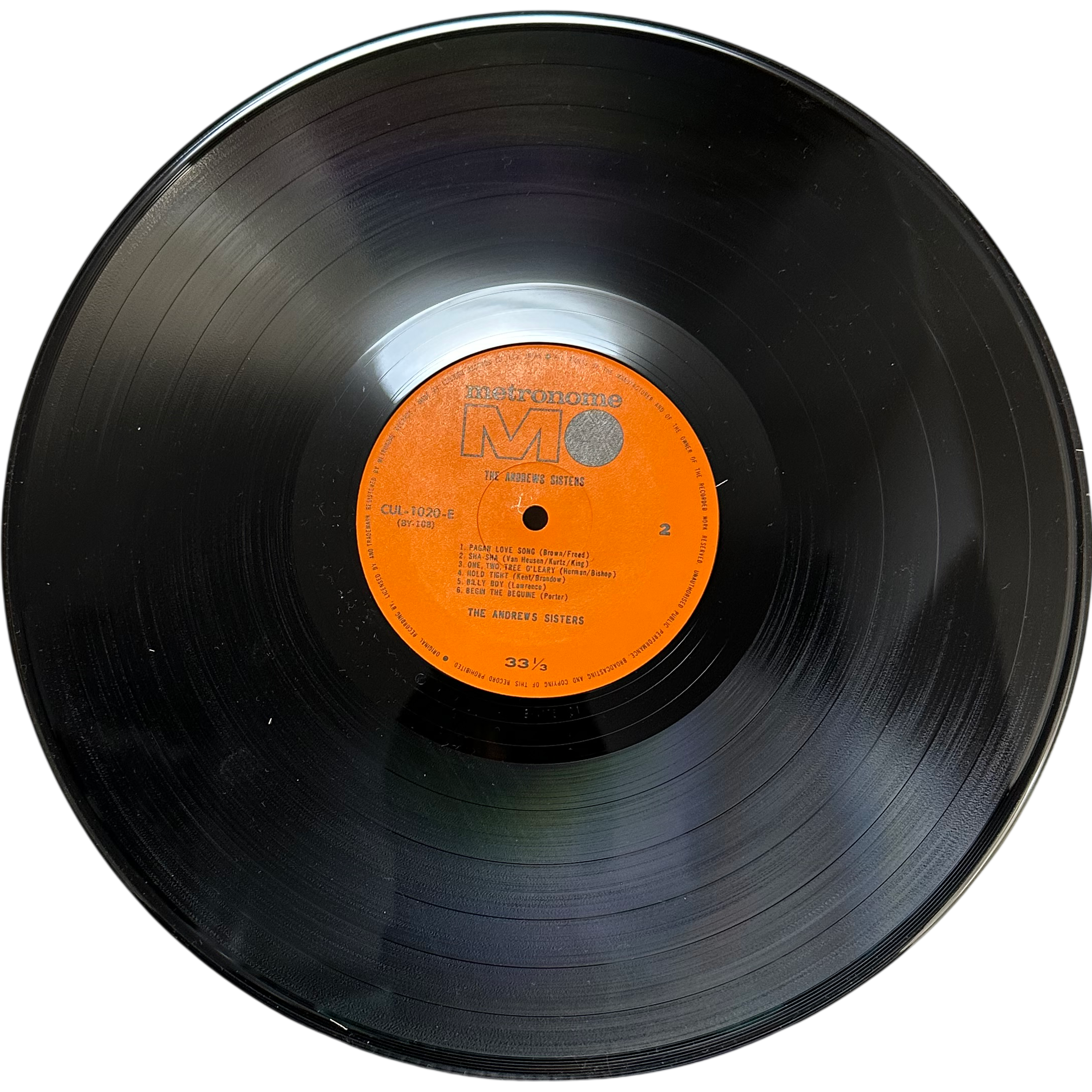 The Andrew's Sisters — Original Recording 1937-1939 3