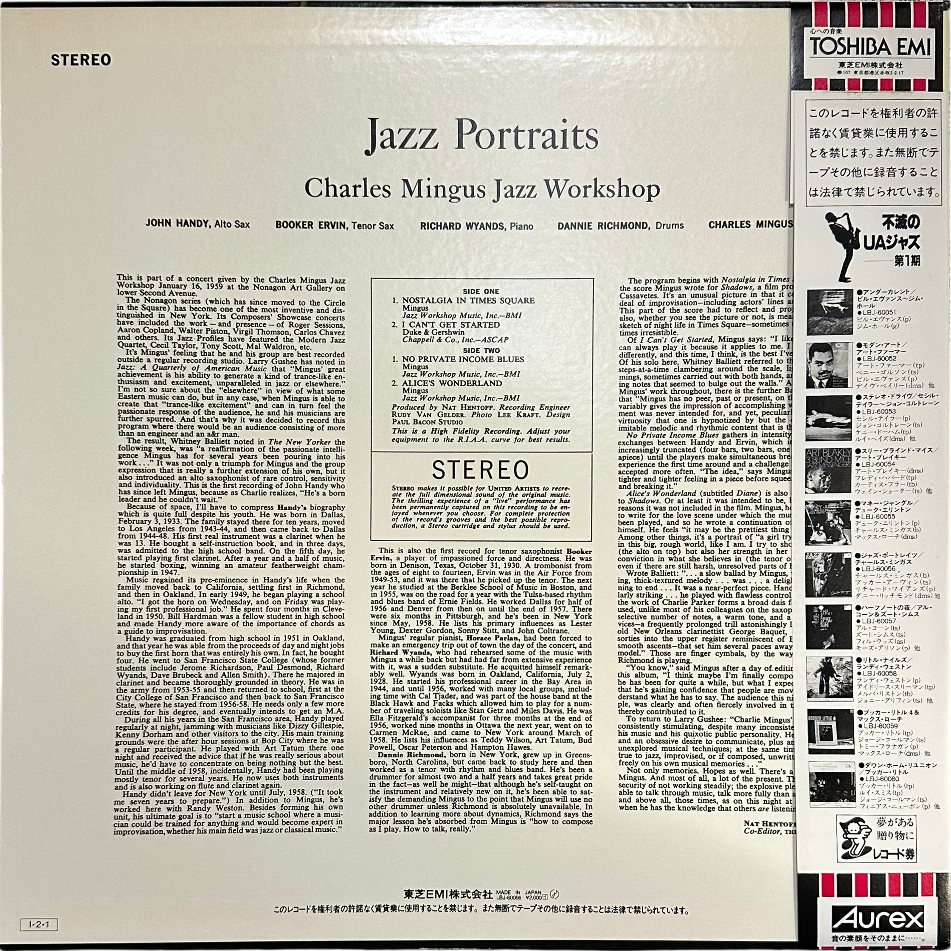 Charles Mingus — Jazz Portraits 2