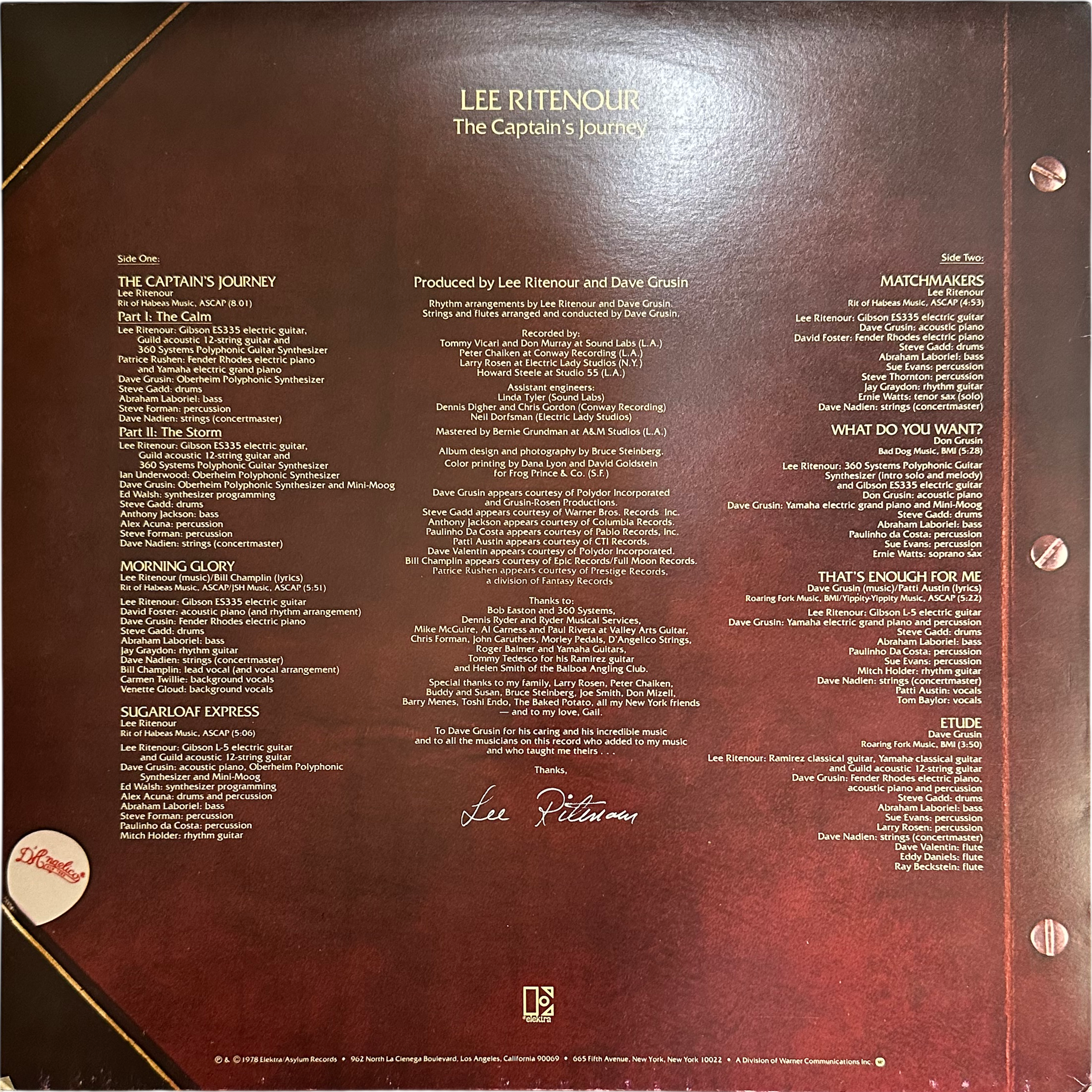 Lee Ritenour — The Captain's Journey 2