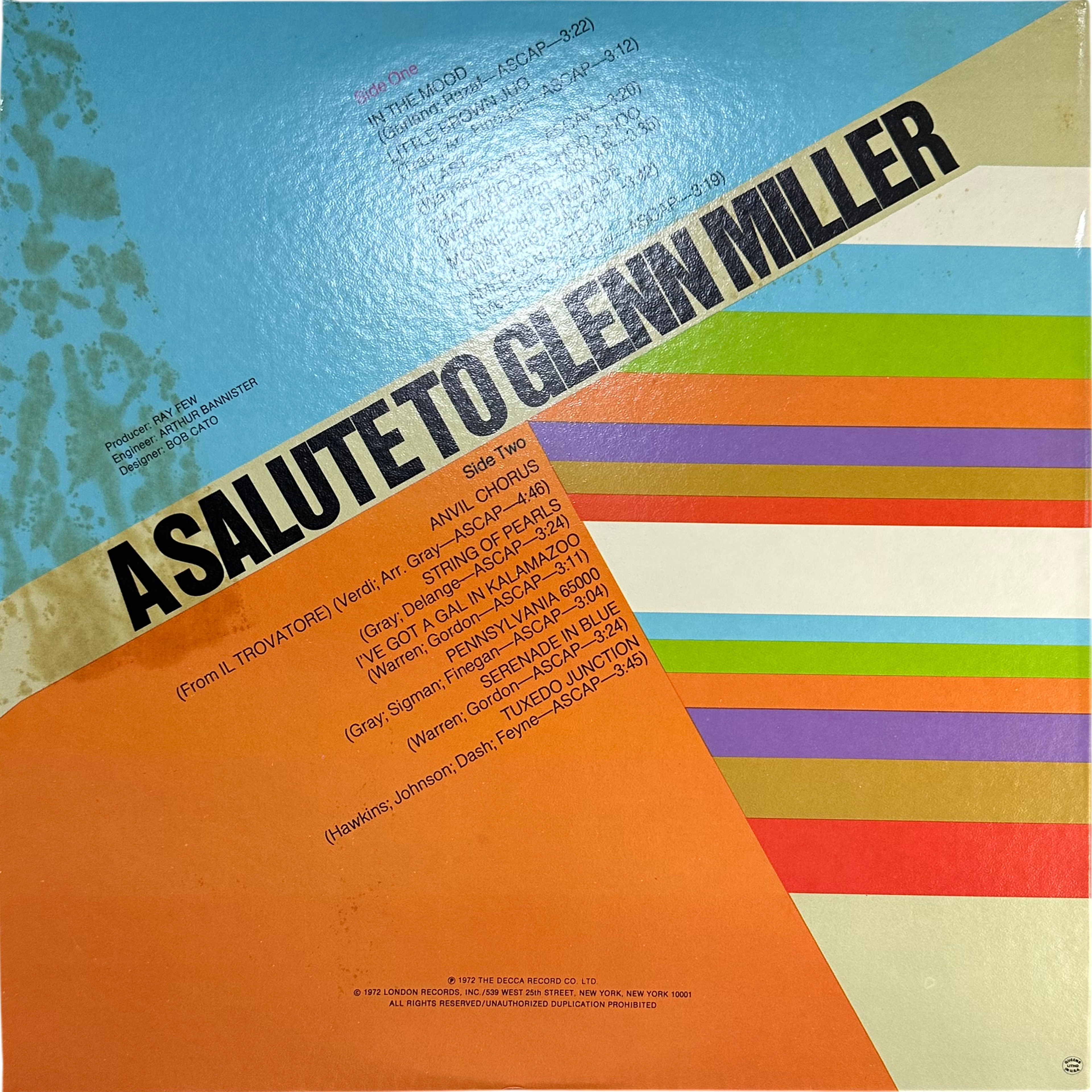 Ted Heath And His Orchestra — A Salute To Glenn Miller 2