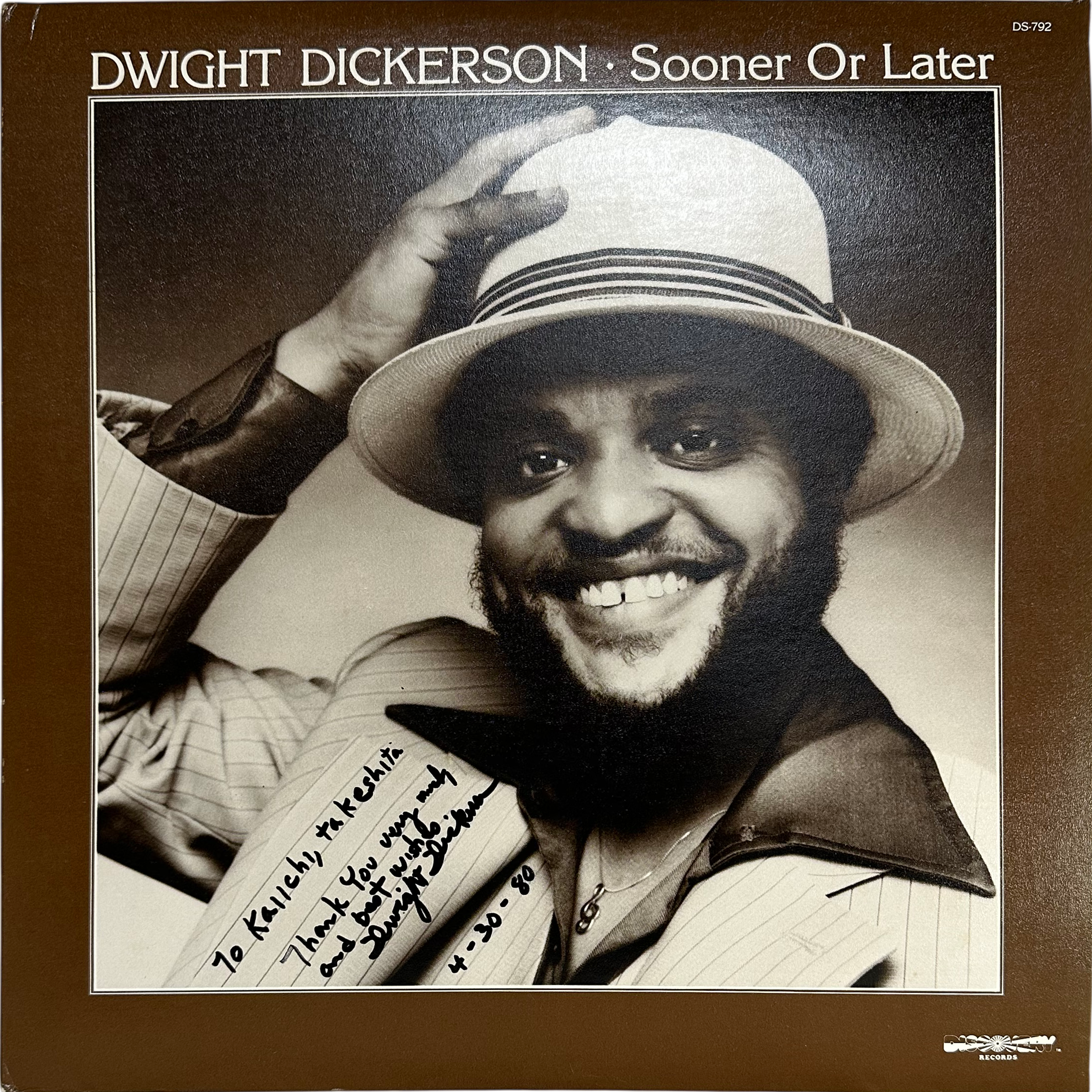 Dwight Dickerson — Sooner Or Later