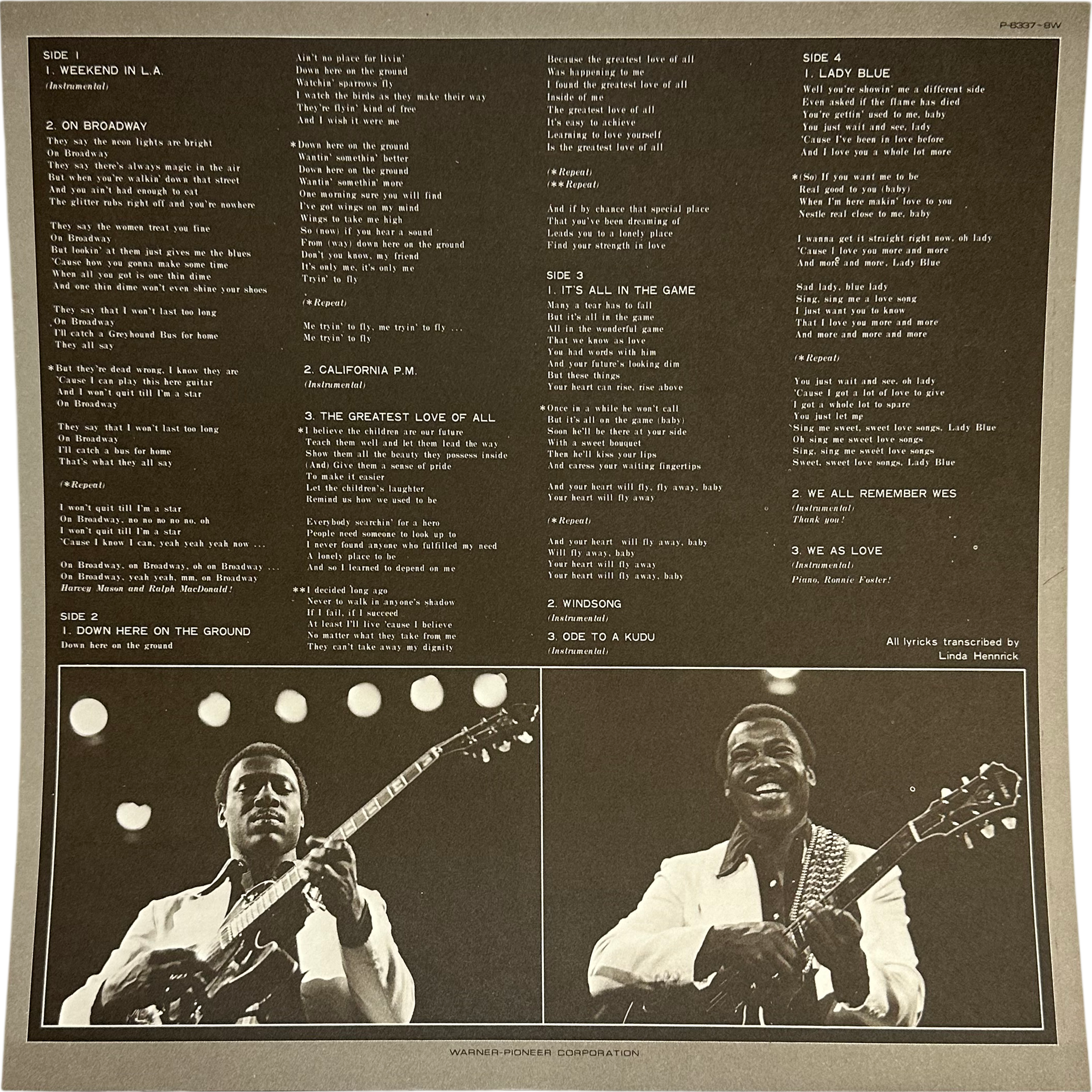 George Benson — Weekend In L.A. 8