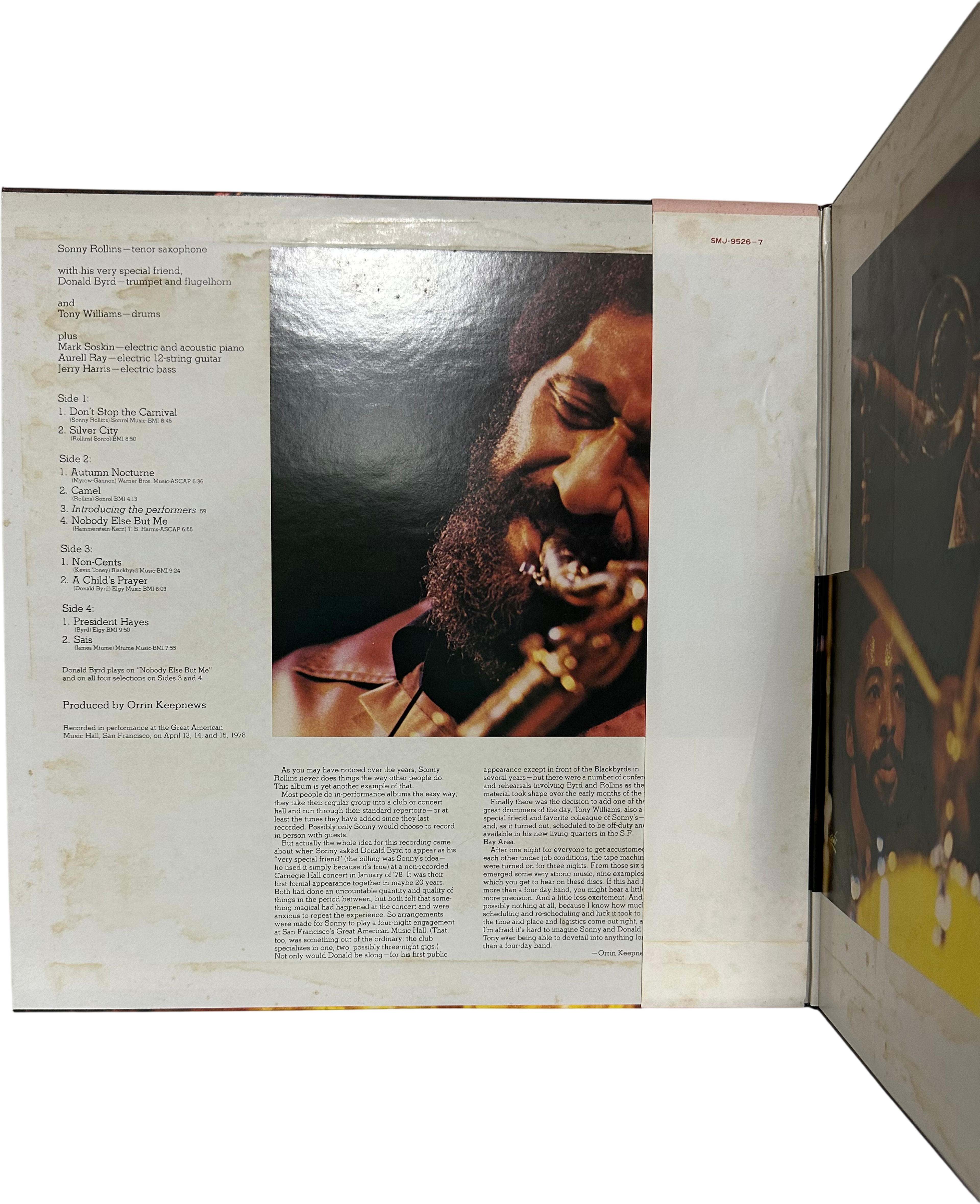 Sonny Rollins — Don't Stop The Carnival 3