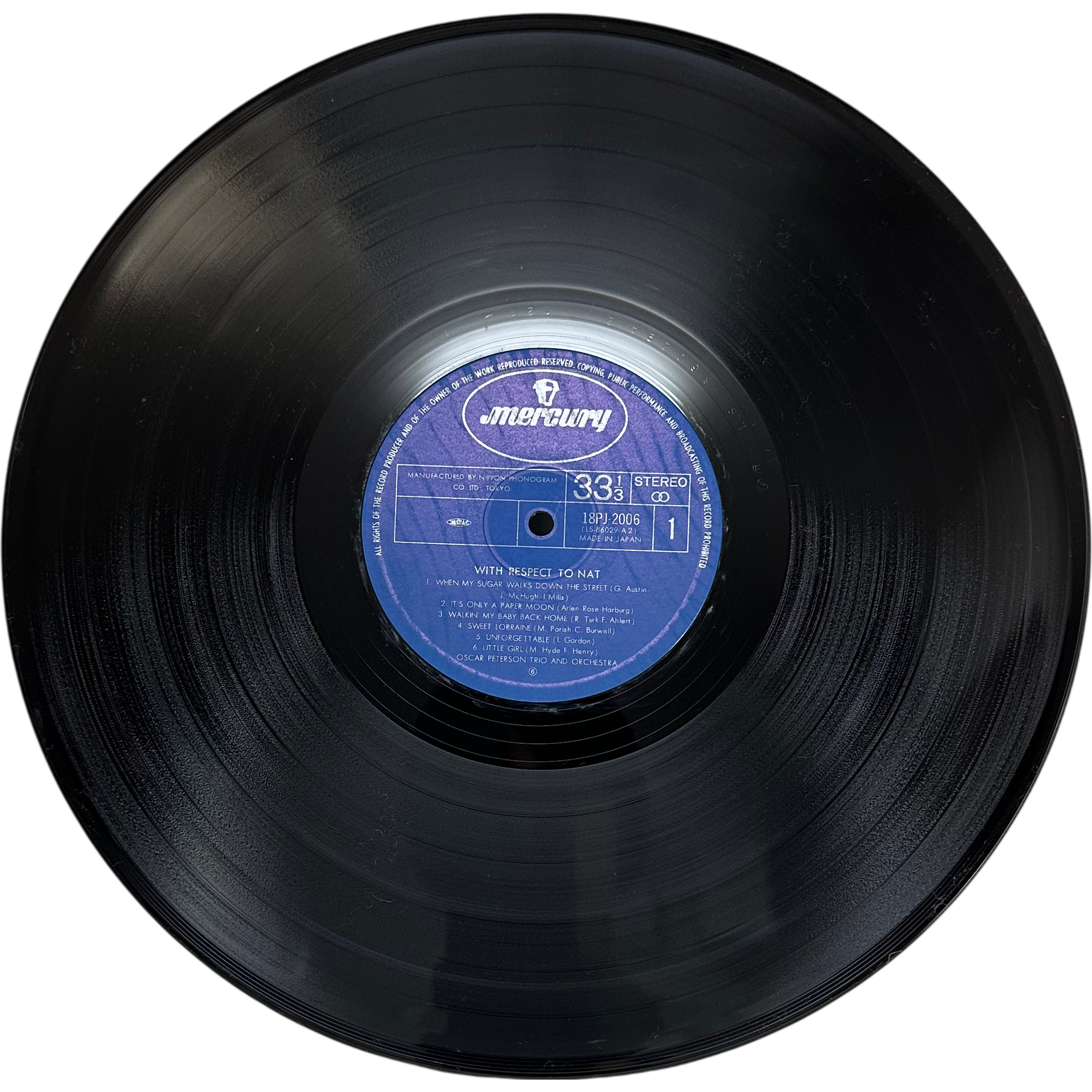 Oscar Peterson and His Orchestra,The Oscar Peterson Trio — With Respect To Nat 3